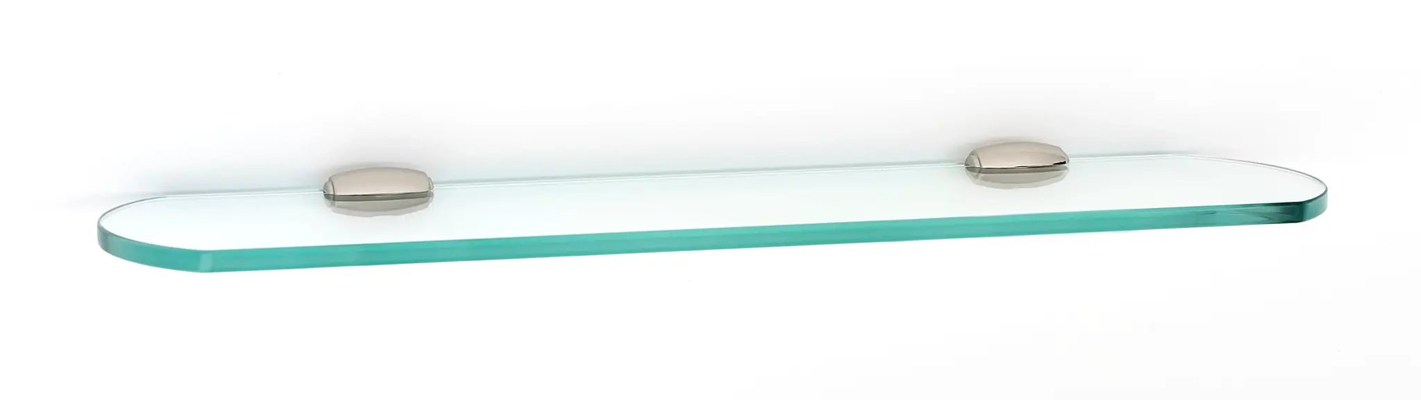 Alno Royale Bath 18" Glass Shelf w/Brackets by Alno