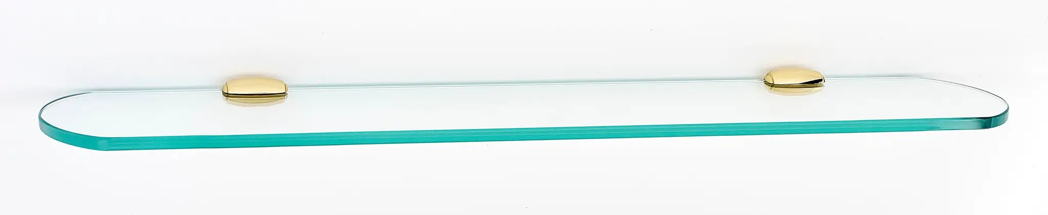 Alno Royale Bath 24" Glass Shelf w/Brackets by Alno