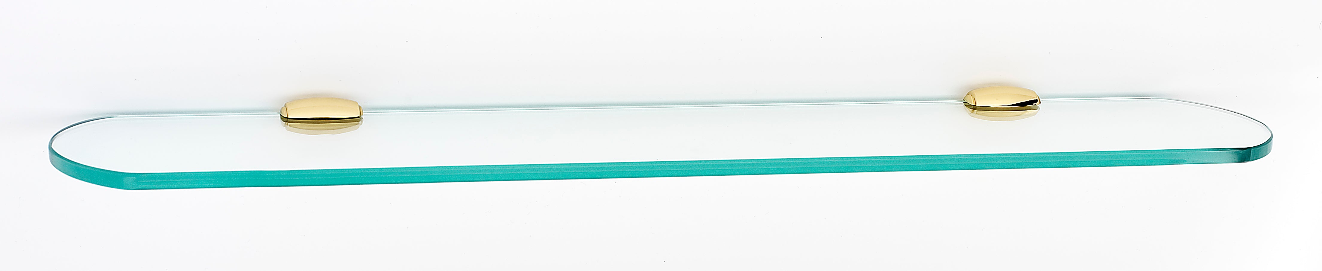 Alno Royale Bath 24" Glass Shelf w/Brackets