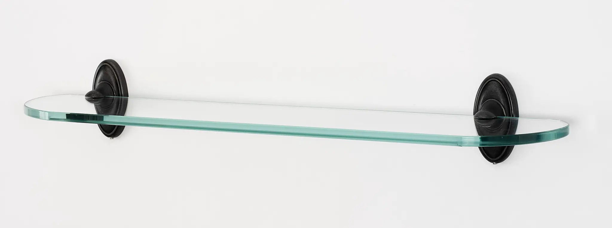 Alno Classic Traditional Bath 24" Glass Shelf w/Brackets by Alno