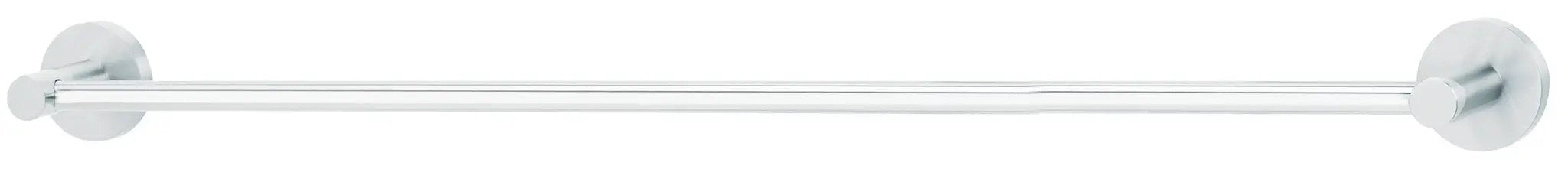 polished chrome towel bar
