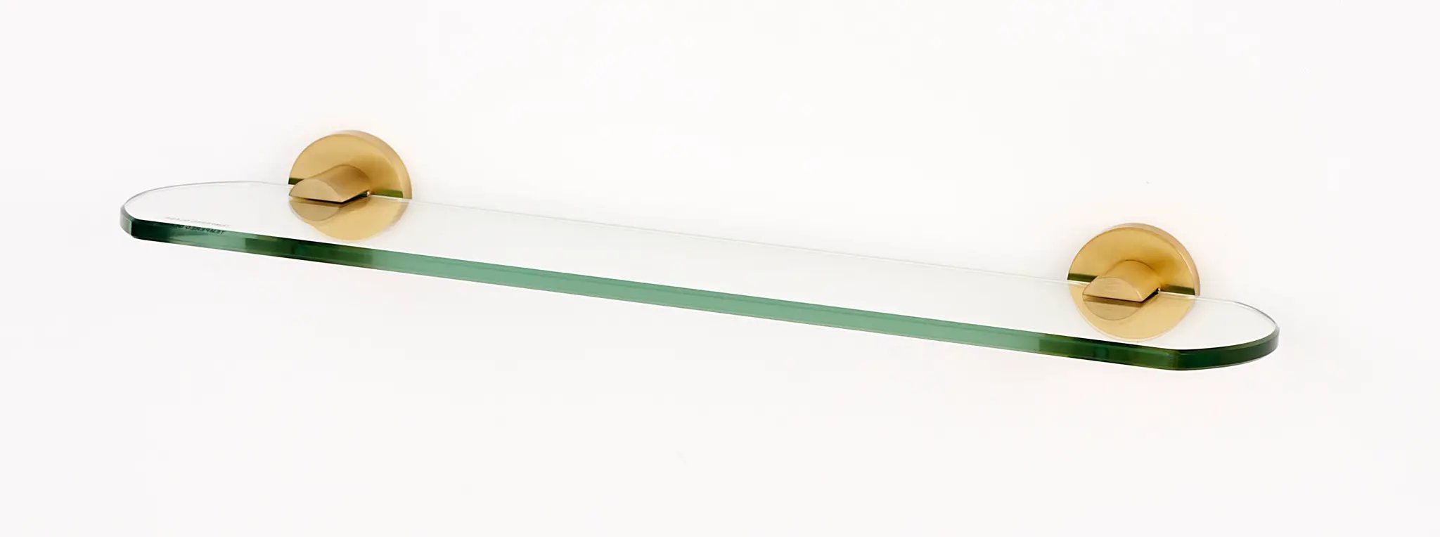 Alno Contemporary I Bath 24" Glass Shelf w/Brackets by Alno