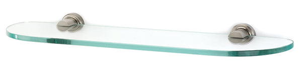 Alno Infinity Bath 18" Glass Shelf w/Brackets