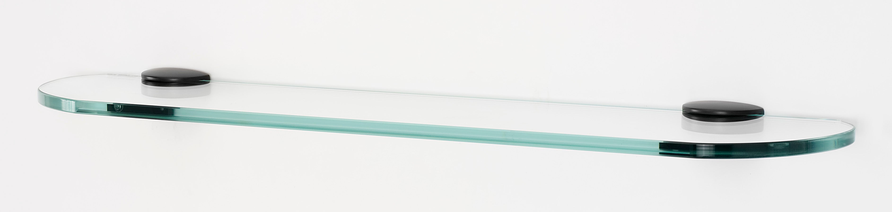 Alno Euro Bath 24" Glass Shelf w/Brackets