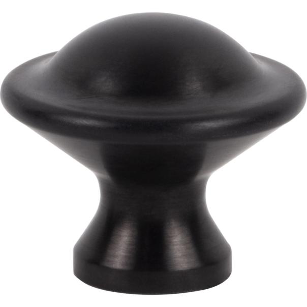 matte black knob