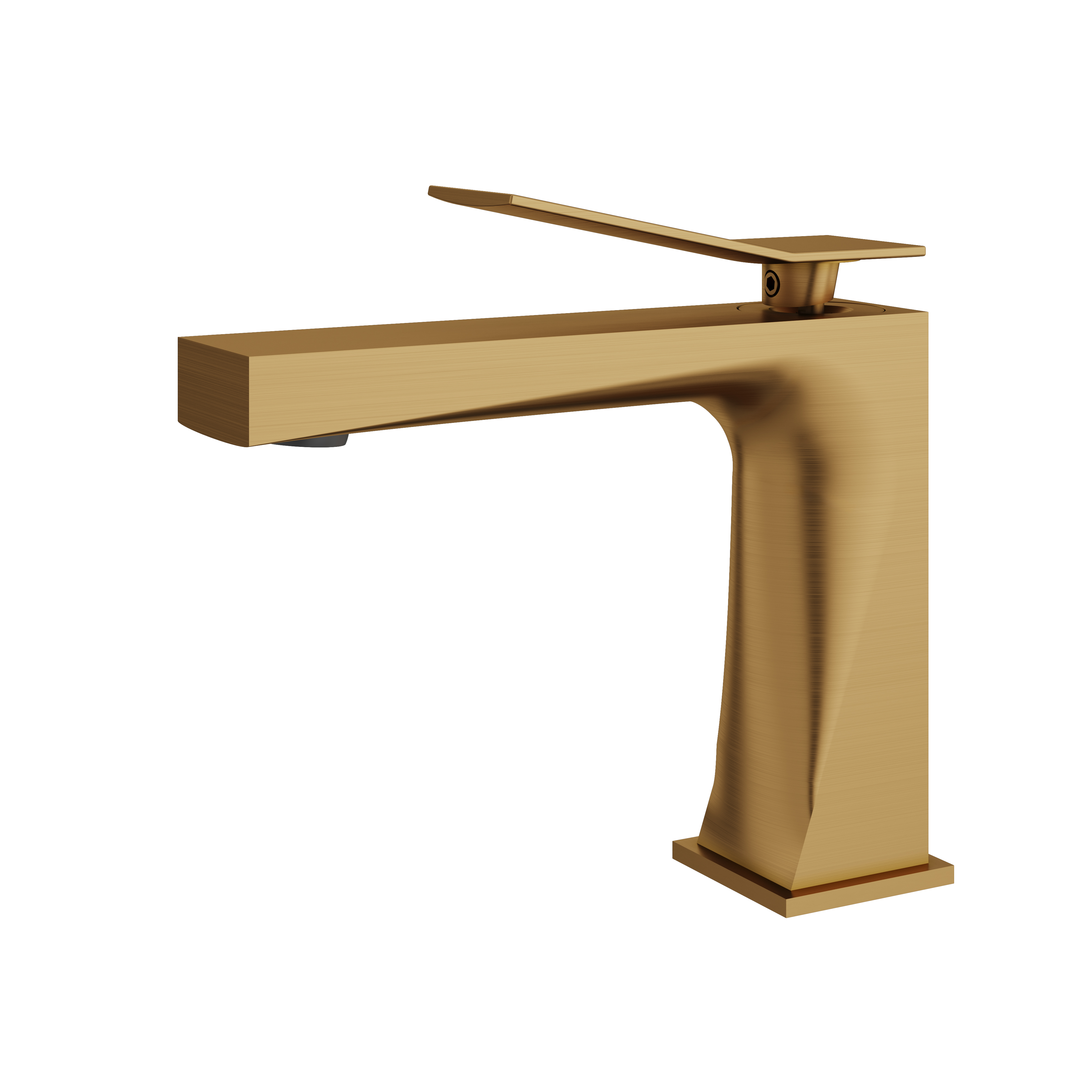Aquabrass Chicane Single Hole Lavatory Faucet by Aquabrass