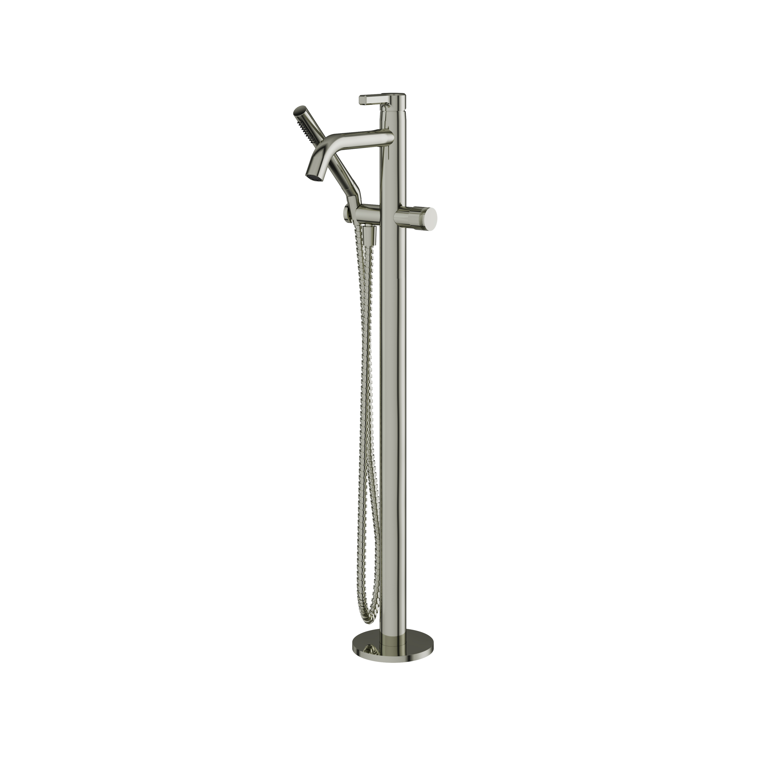 Aquabrass Ariston Floor Tub Filler With Handshower