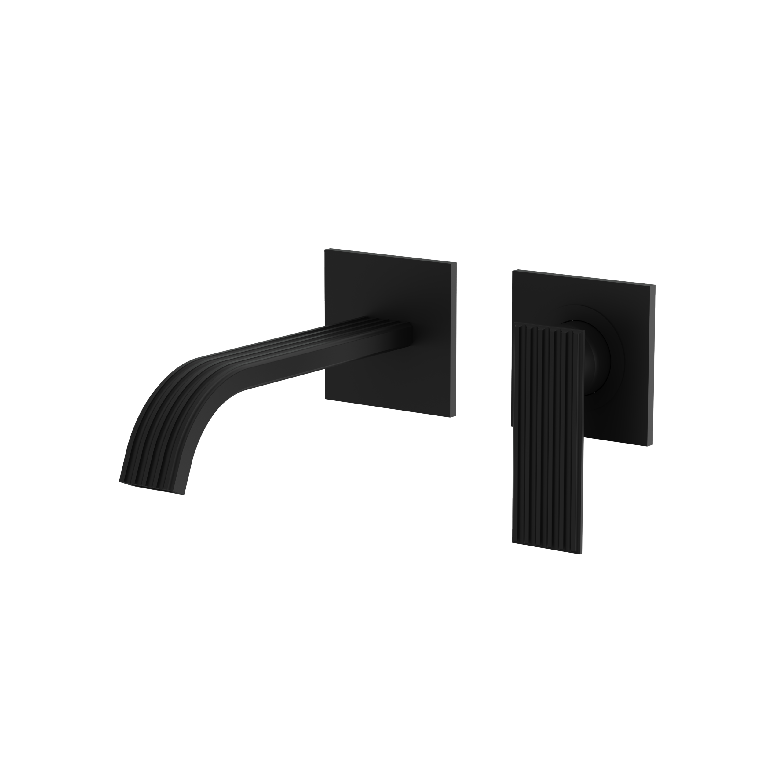 Aquabrass Tosca Wall Lavatory Faucet - Trim Only