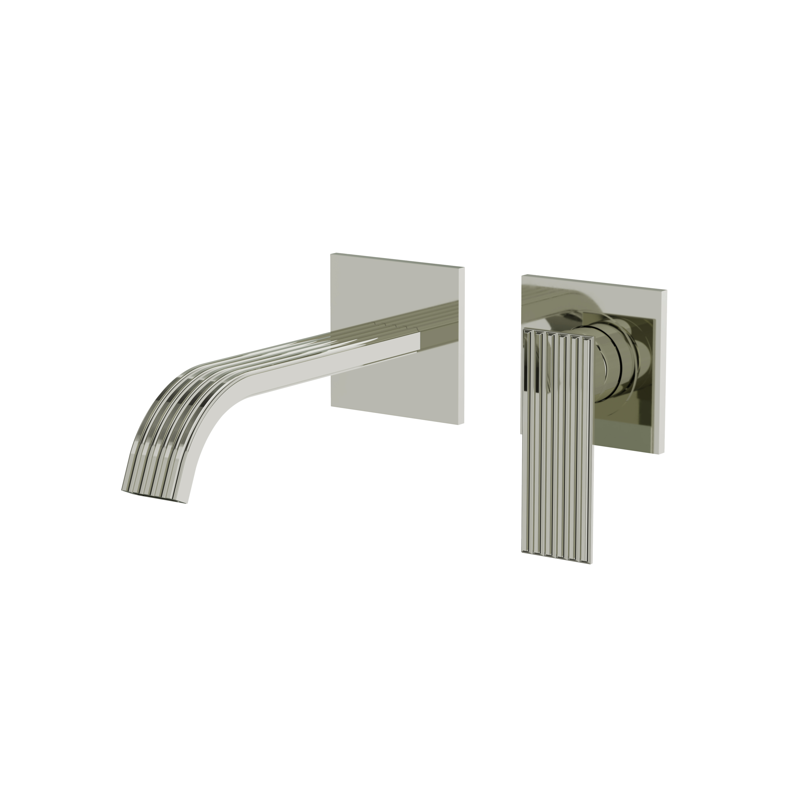 Aquabrass Tosca Wall Lavatory Faucet - Trim Only