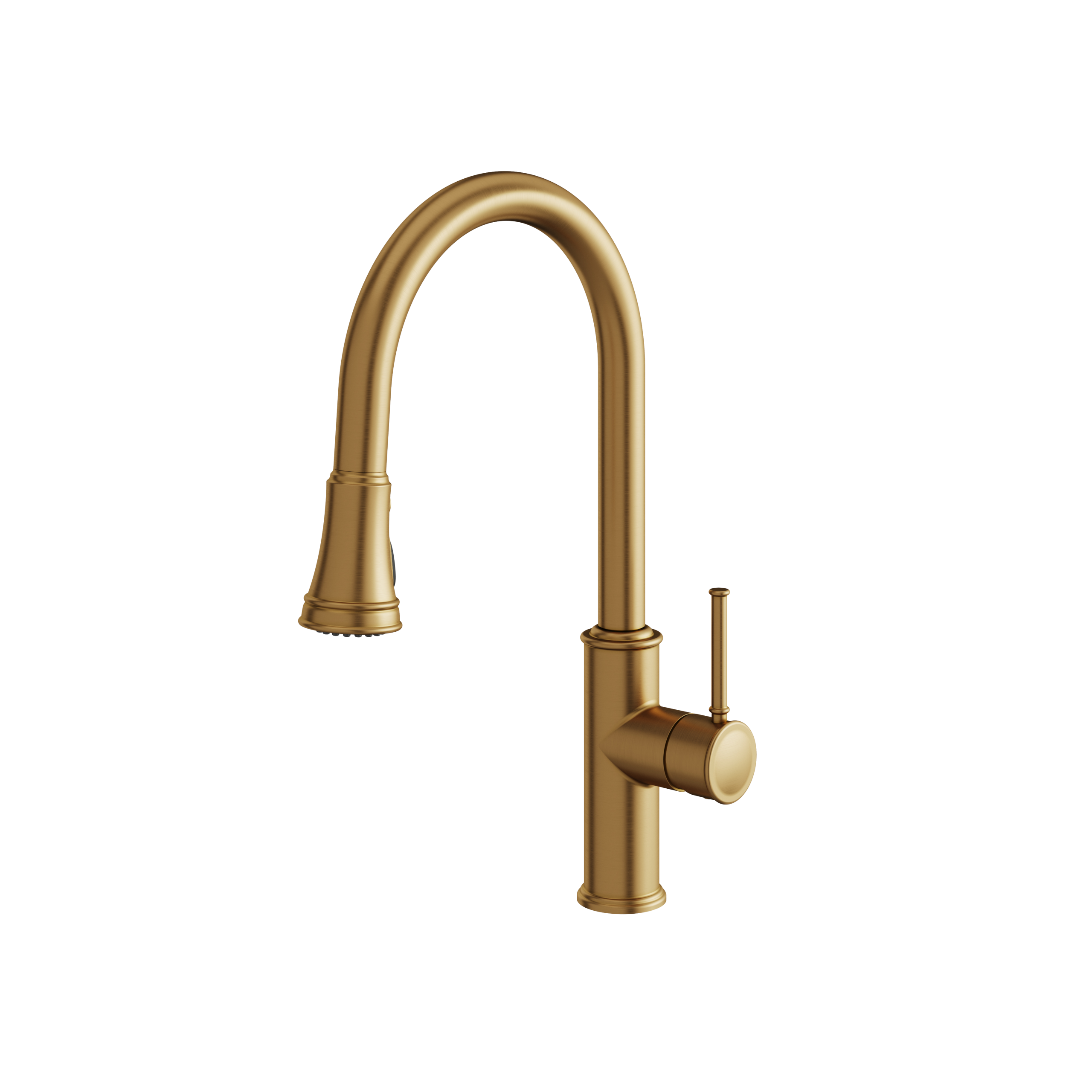 Aquabrass Margherita Pull Down 2 Stream Kitchen Faucet by Aquabrass