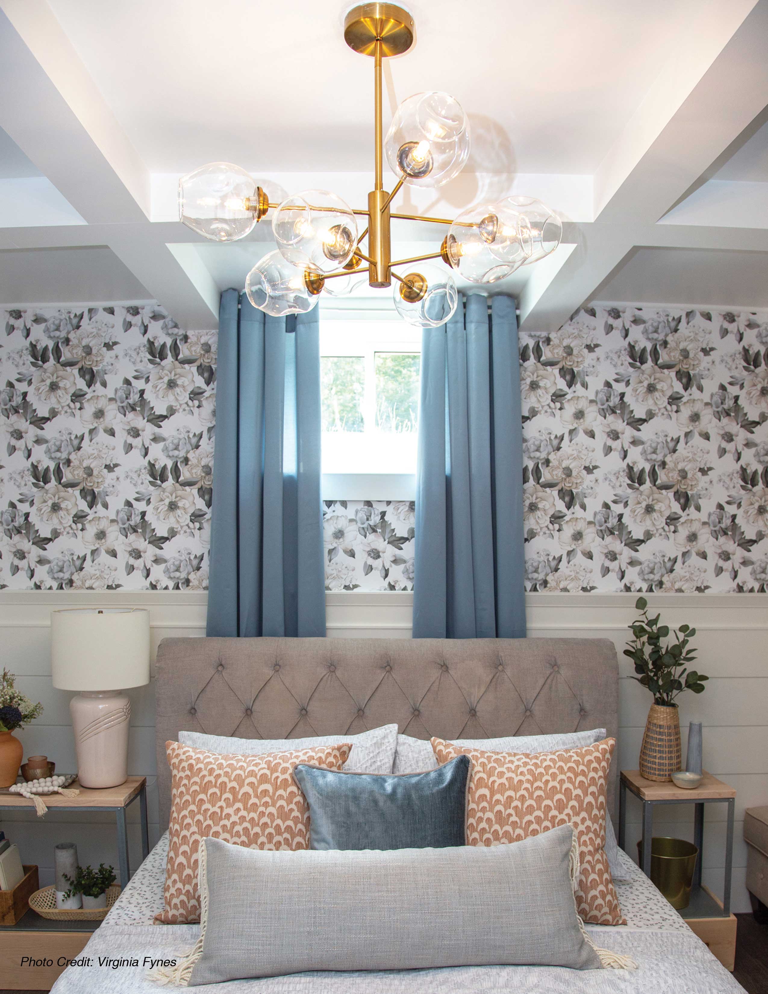 vintage bronze with clear glass chandeliers