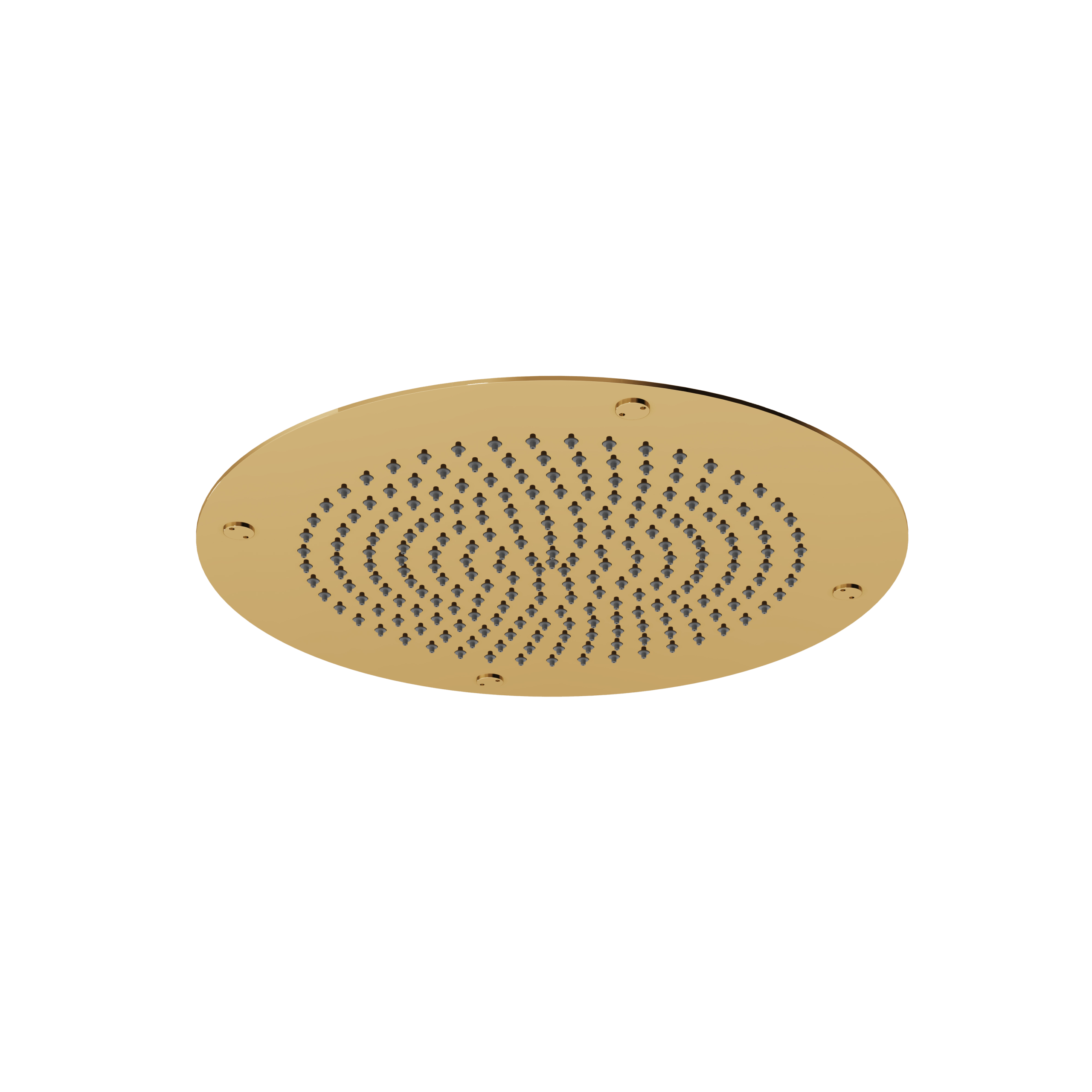 Aquabrass Aquaflush 14" Round Recessed Rainhead by Aquabrass