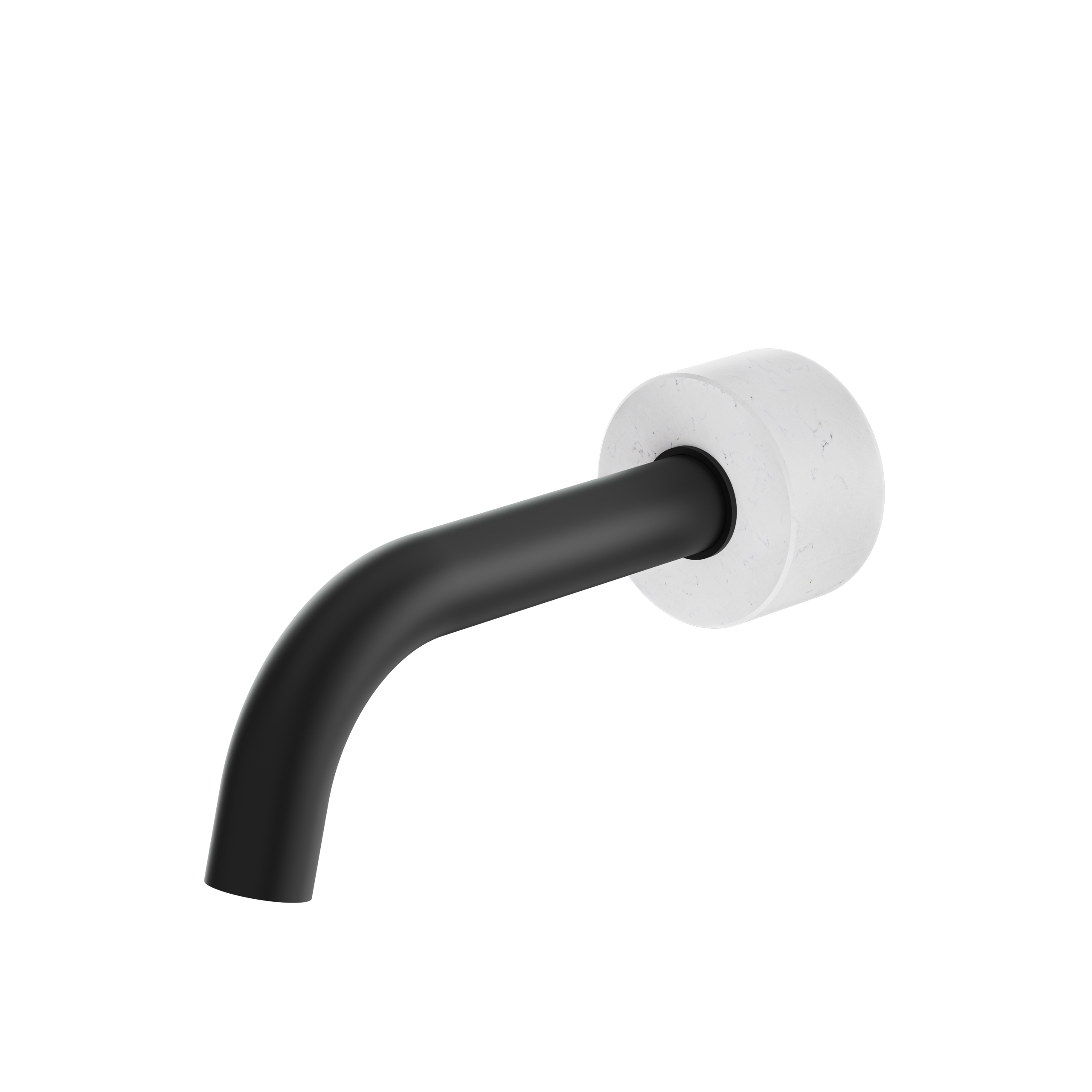 Aquabrass Marmo Wall Tub Spout - Carrara by Aquabrass