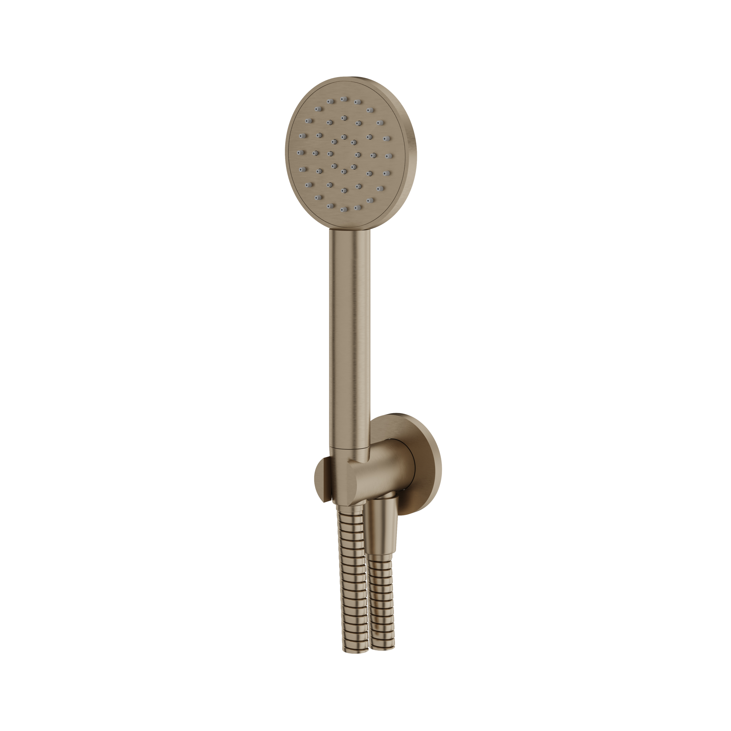 Aquabrass Round Handshower Set by Aquabrass