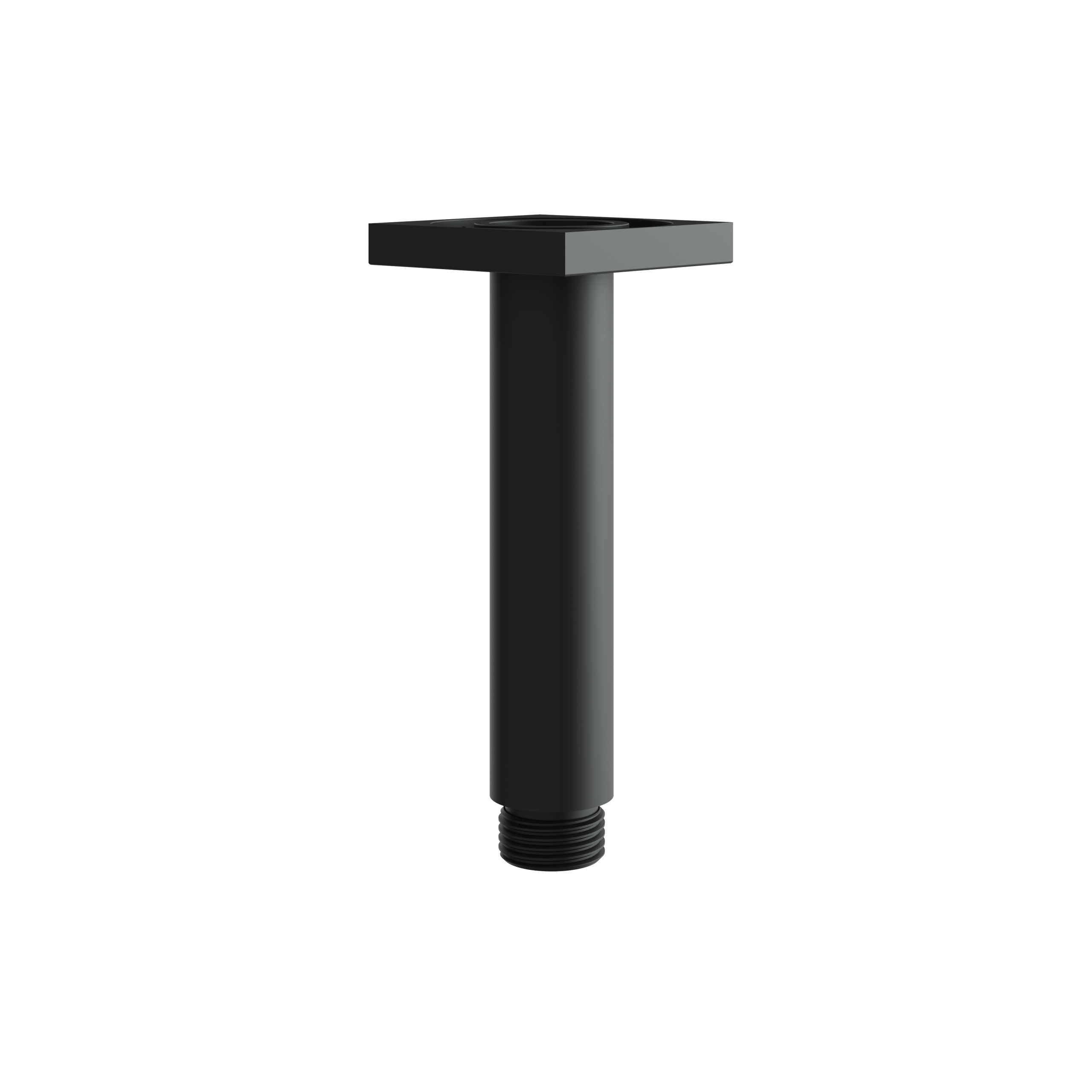 Aquabrass 4" Round Ceiling Drop and Square Flange by Aquabrass