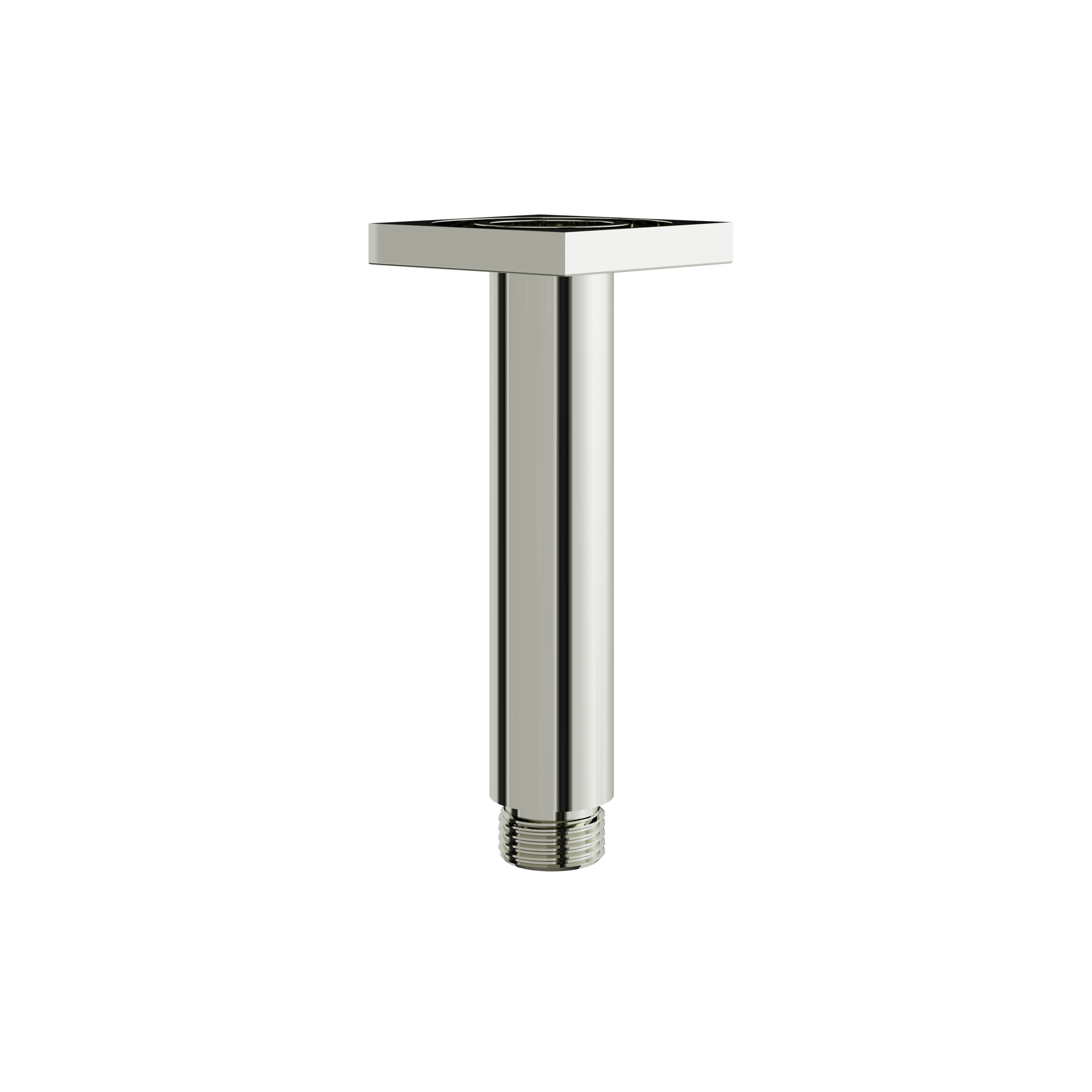 Aquabrass 4" Round Ceiling Drop and Square Flange by Aquabrass