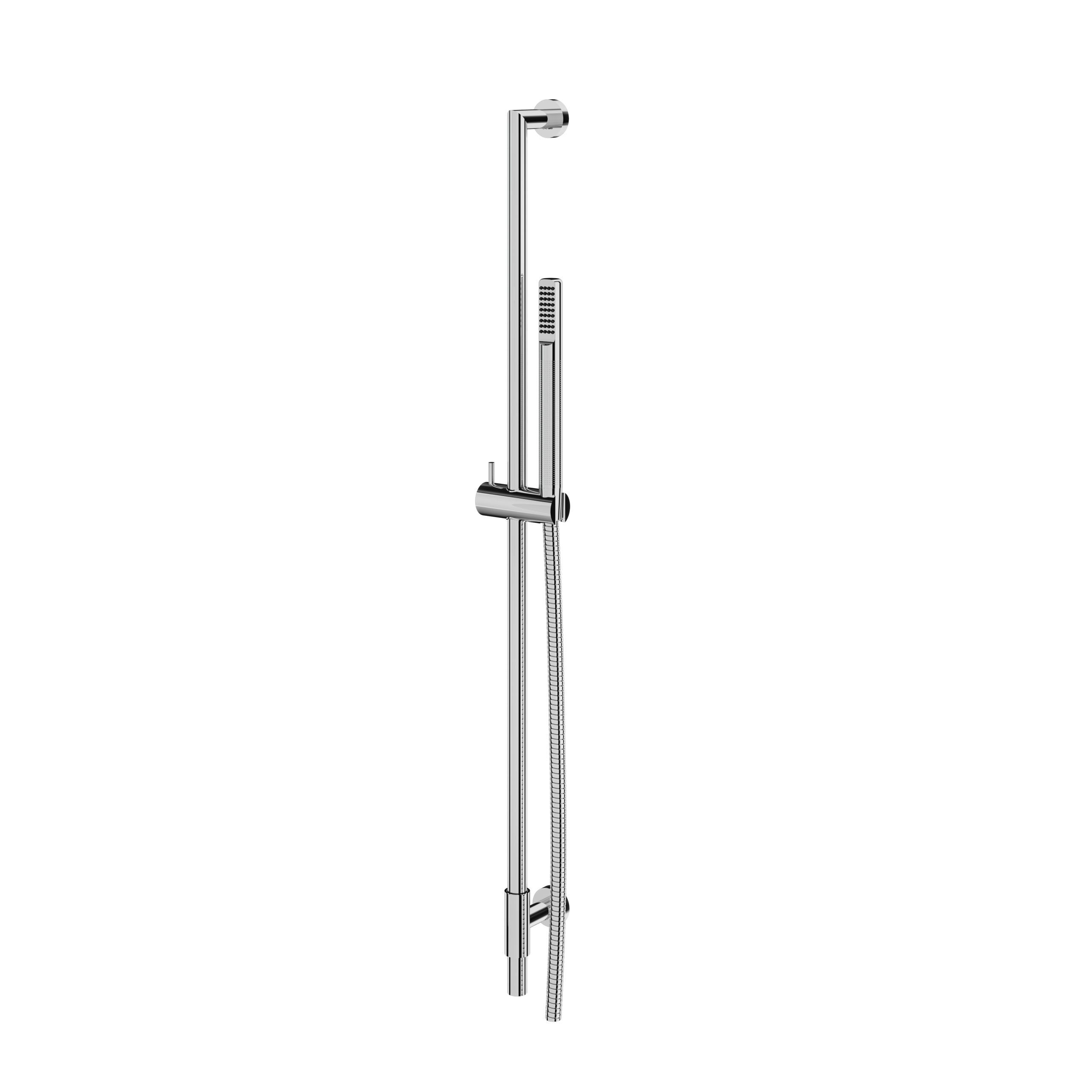 polished chrome hand shower