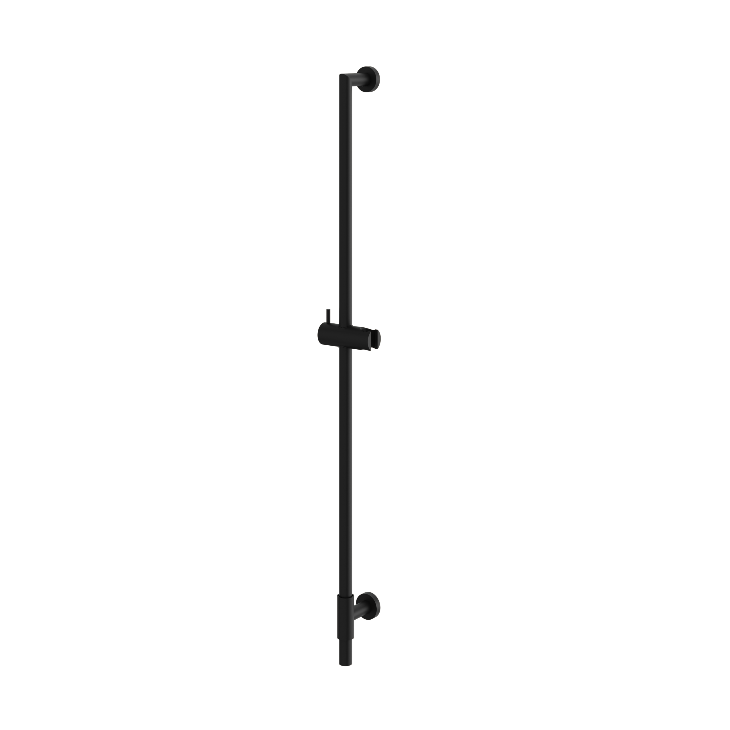Aquabrass Round Shower Rail with Slider
