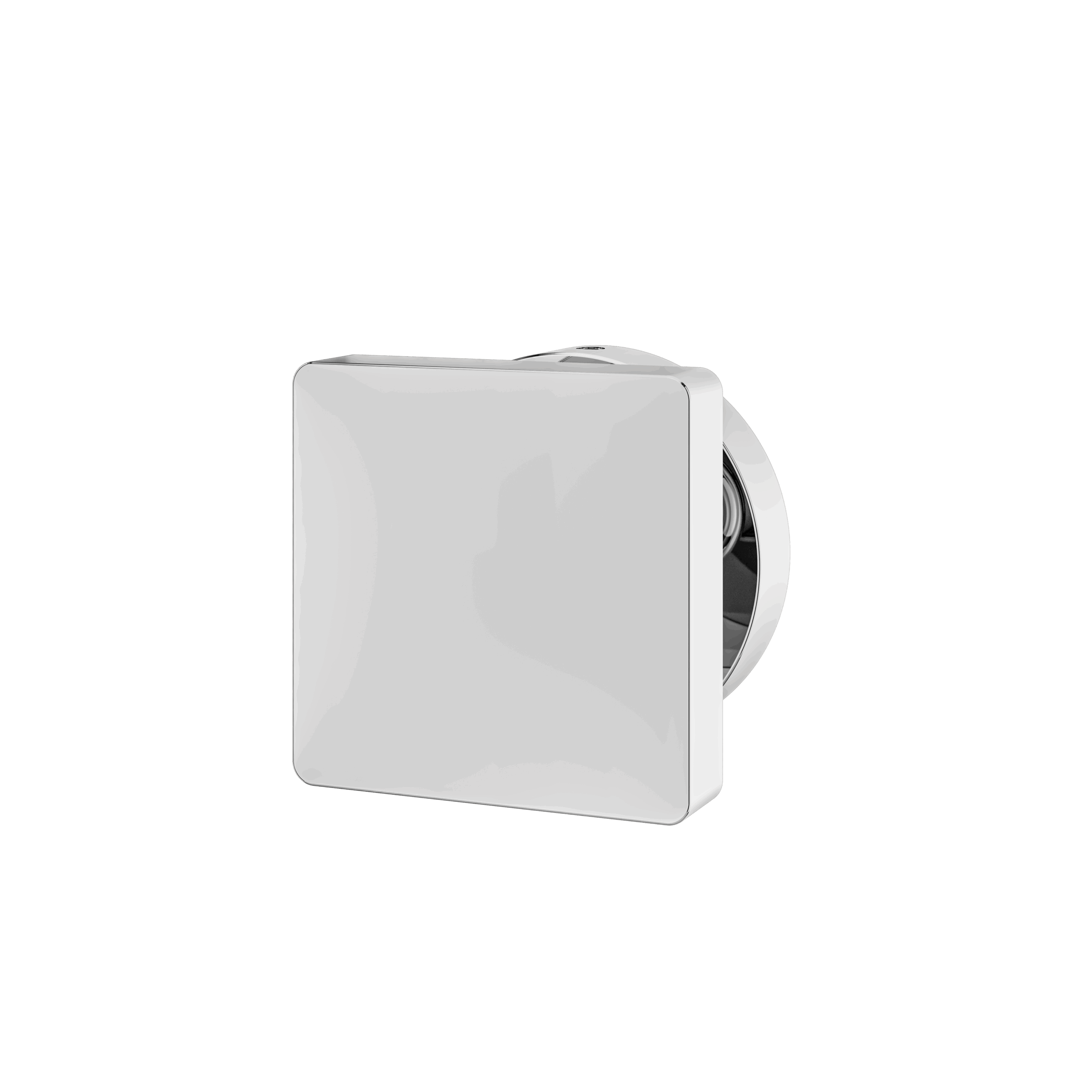 polished chrome trim