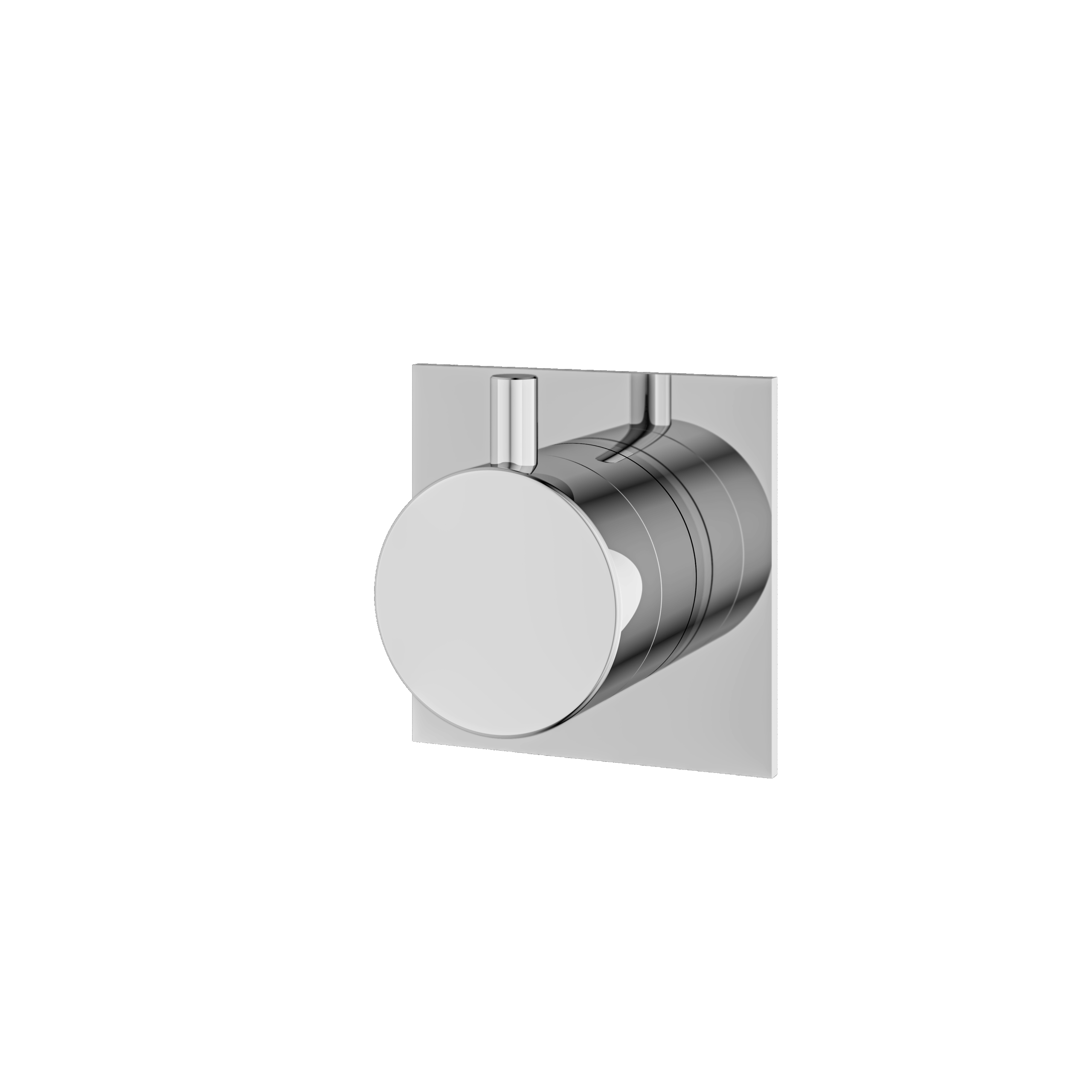 polished chrome trim