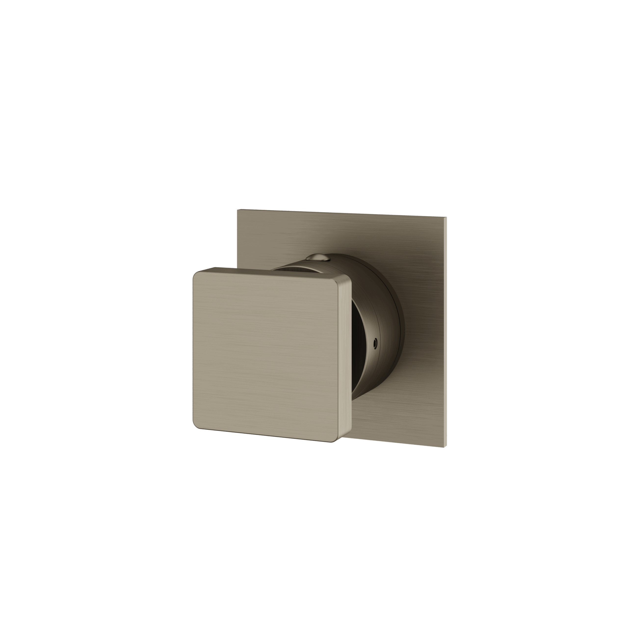 Aquabrass Square Trim Set - 2 Way Shared for 61934 Diverter