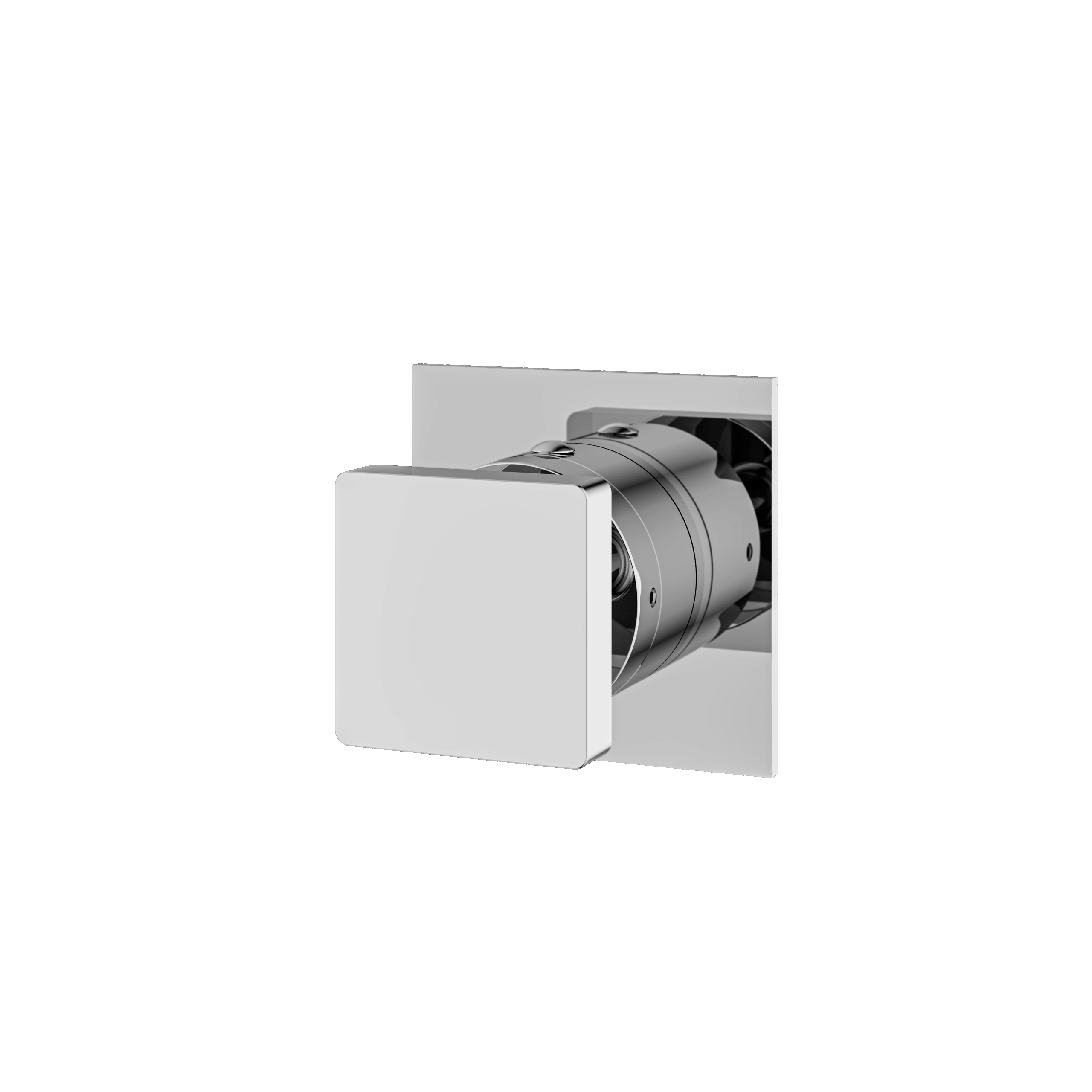 polished chrome trim