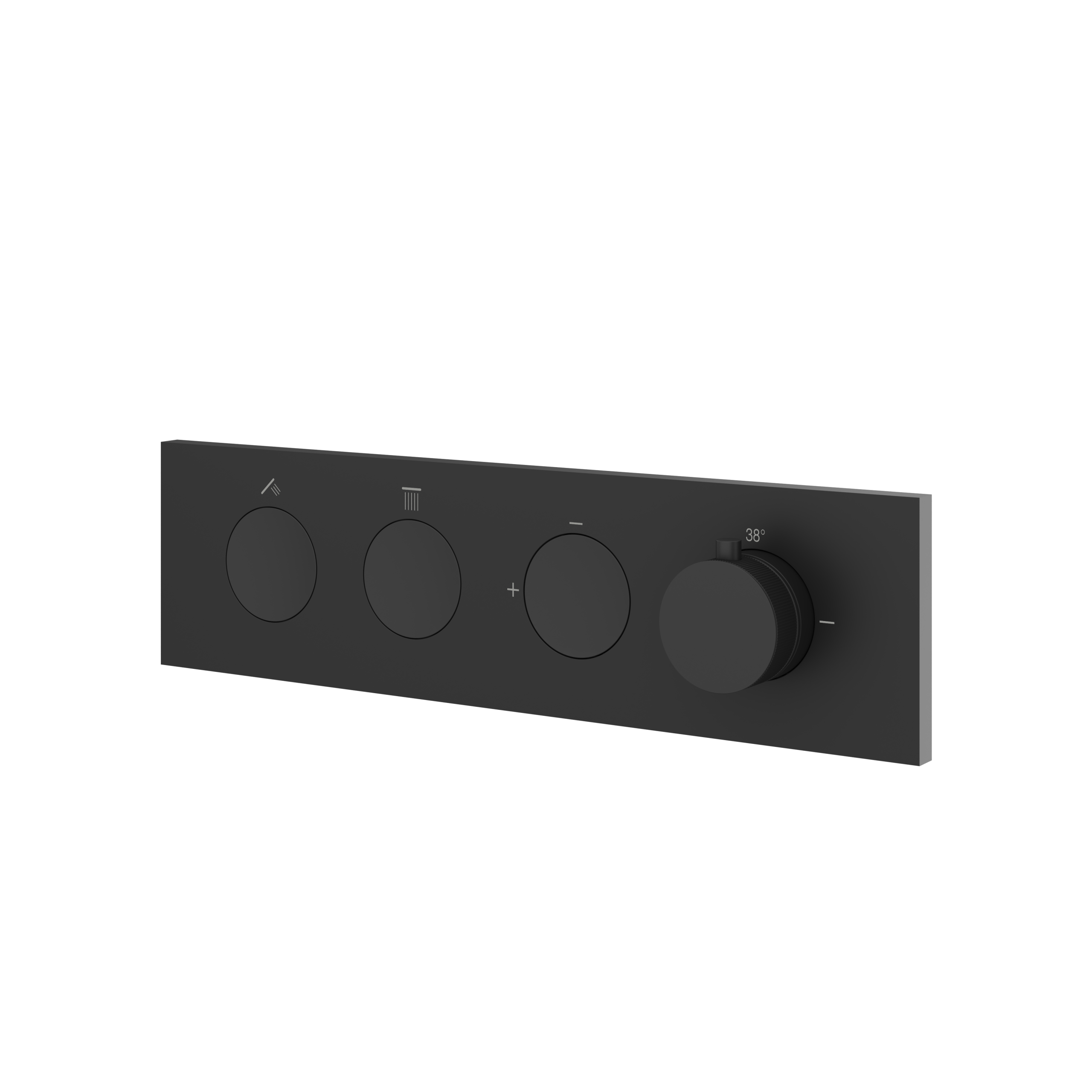 Aquabrass Flush 2 Way Shower Trim