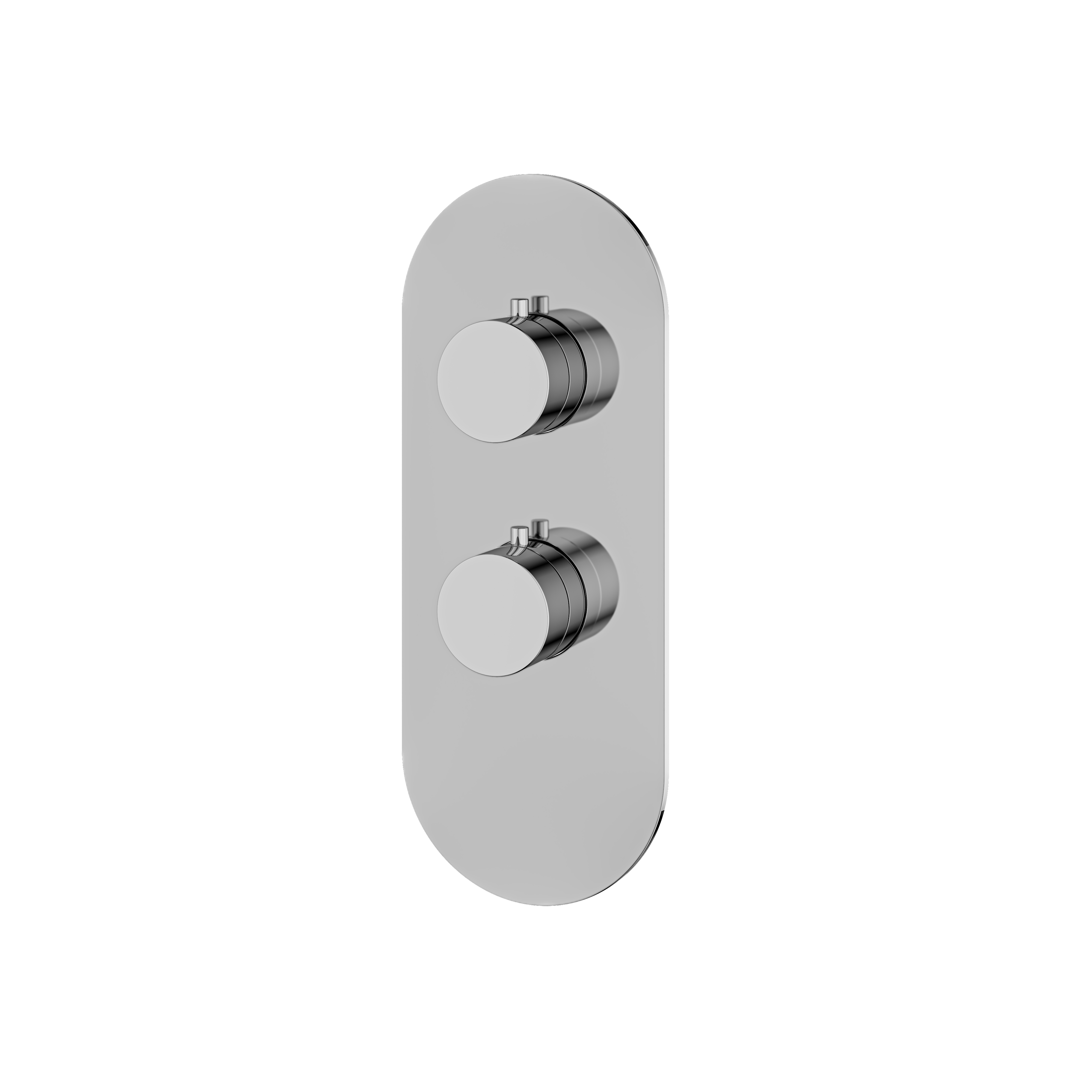 polished chrome trim