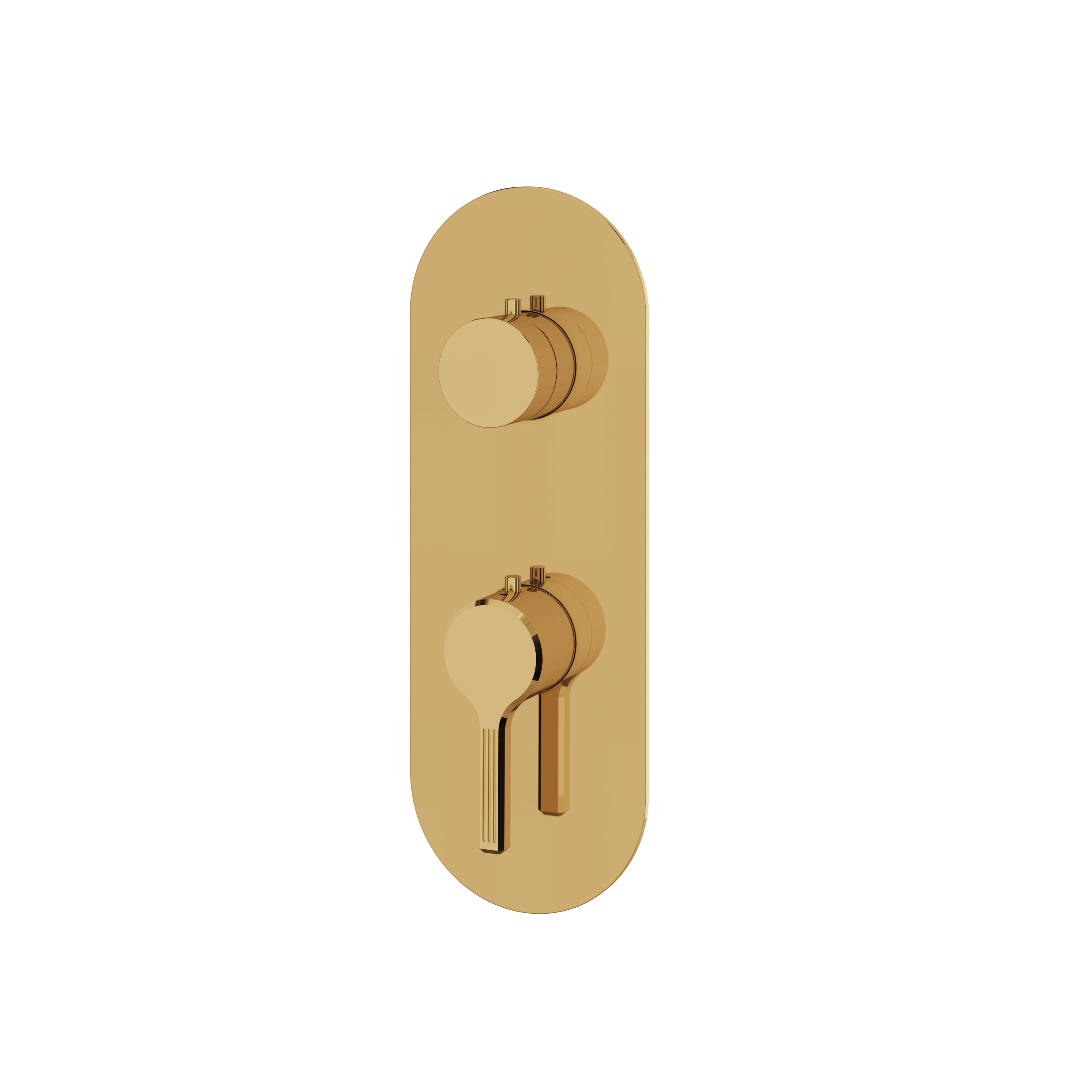 Aquabrass Ariston Trim Set 3 Way Shared for T12123 Valve