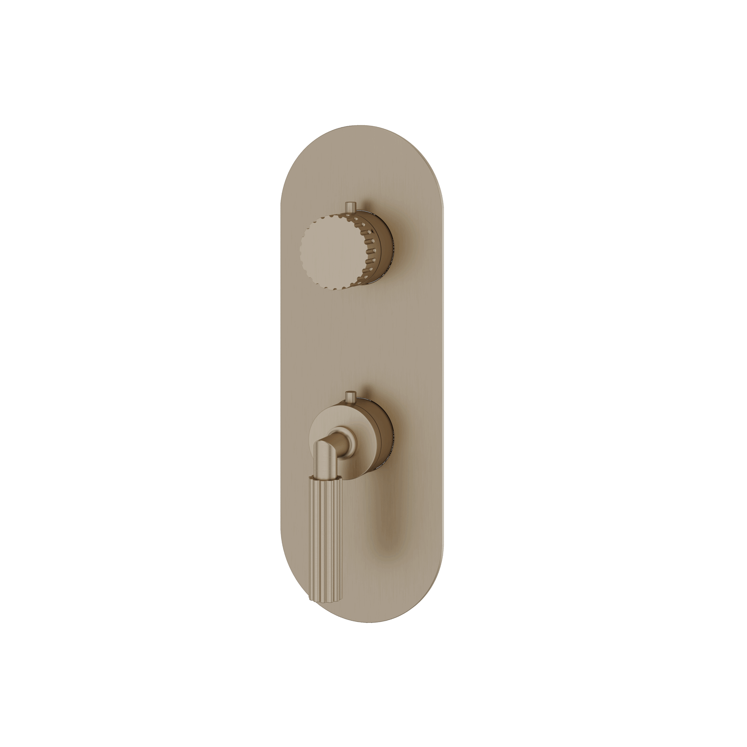 Aquabrass Montebello Trim Set - 2 Way Non Shared for T12123 Valve by Aquabrass