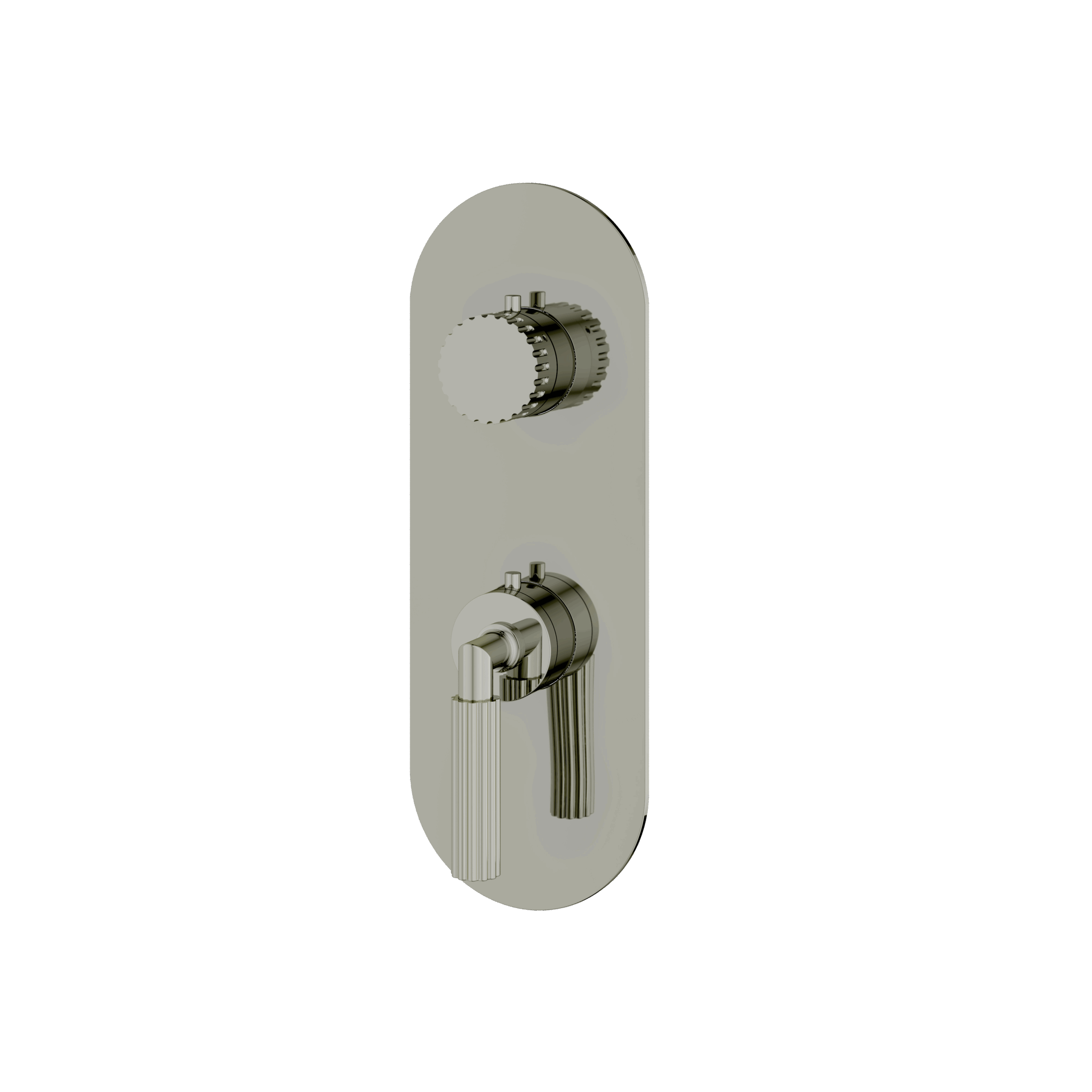 Aquabrass Montebello Trim Set - 2 Way Non Shared for T12123 Valve by Aquabrass