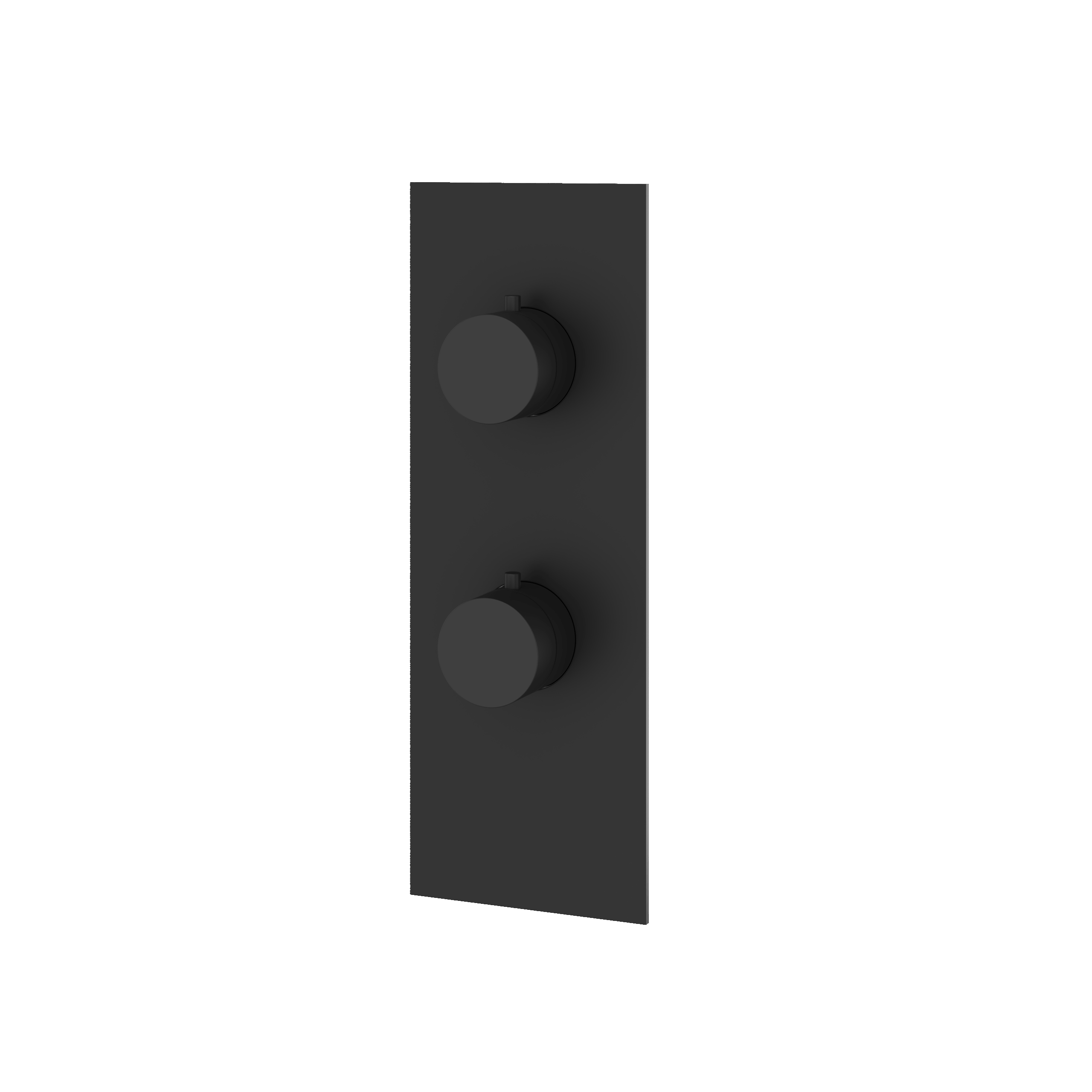Aquabrass Square/Round Trim Set - 2 Way Non Shared for T12123 Valve by Aquabrass
