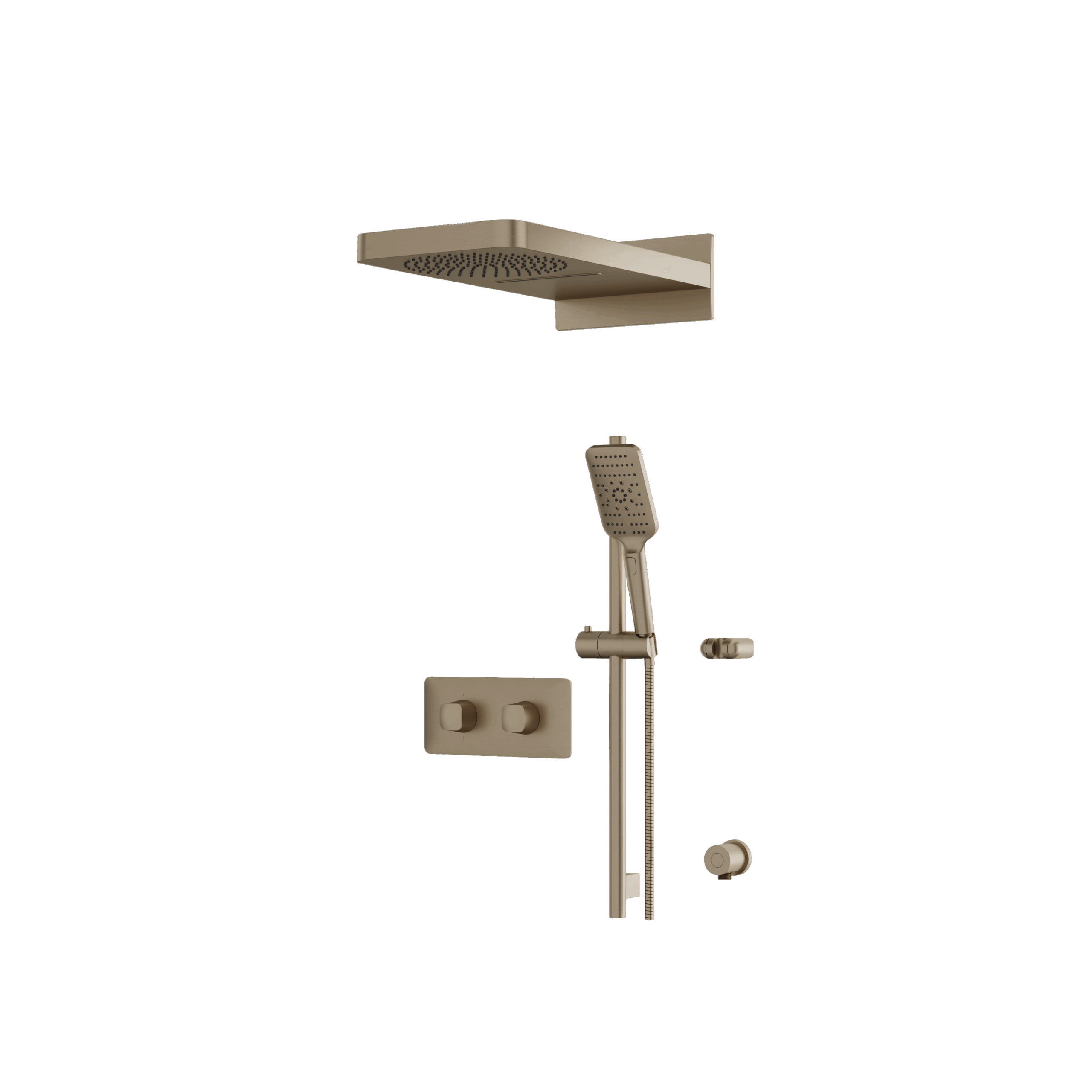 Aquabrass Shower Faucet - 3 Way Non-Shared