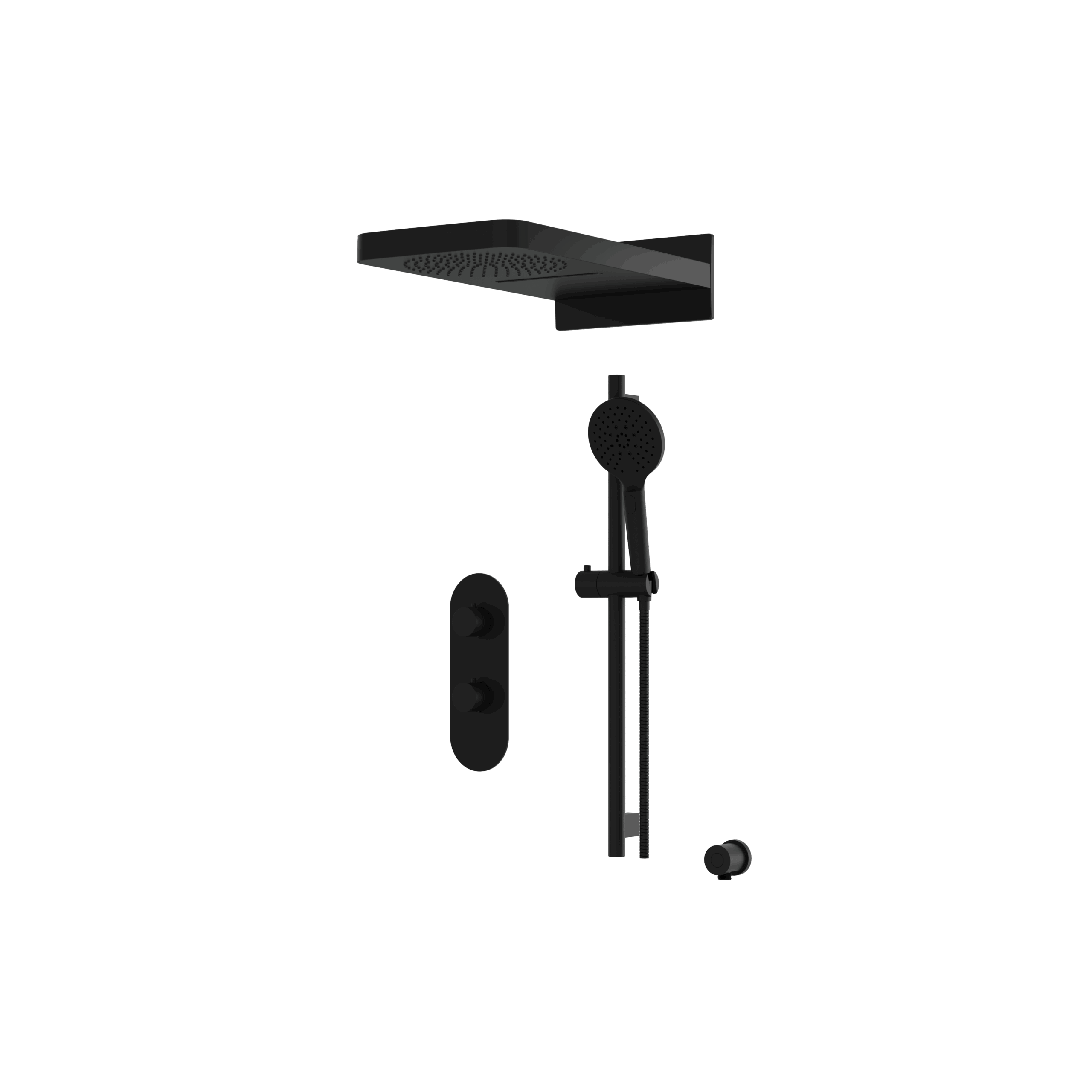 Aquabrass Shower Faucet - 3 Way Non Shared