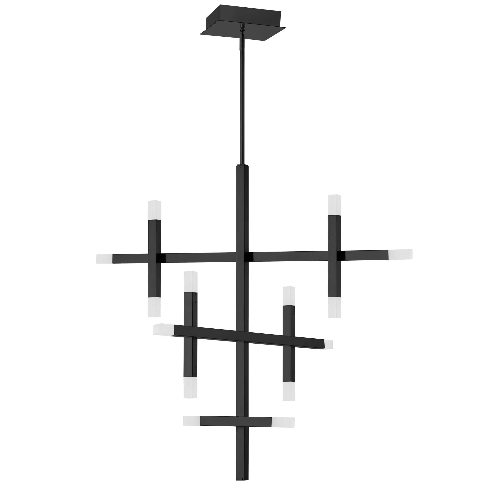 Dainolite 42W Chandelier with Frosted Acrylic Diffuser by Dainolite