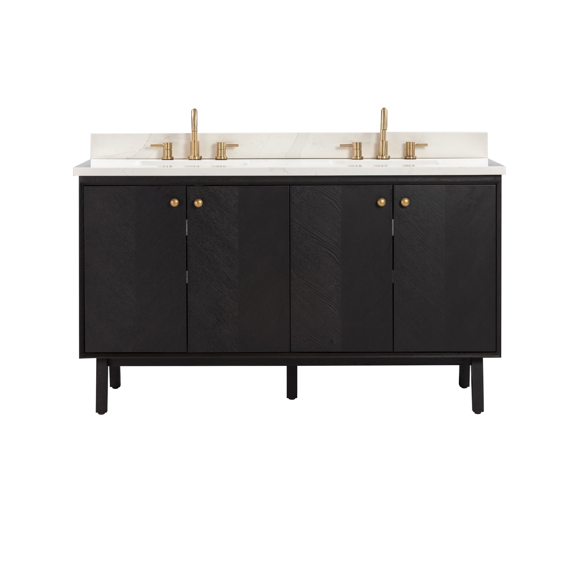 black vanity set