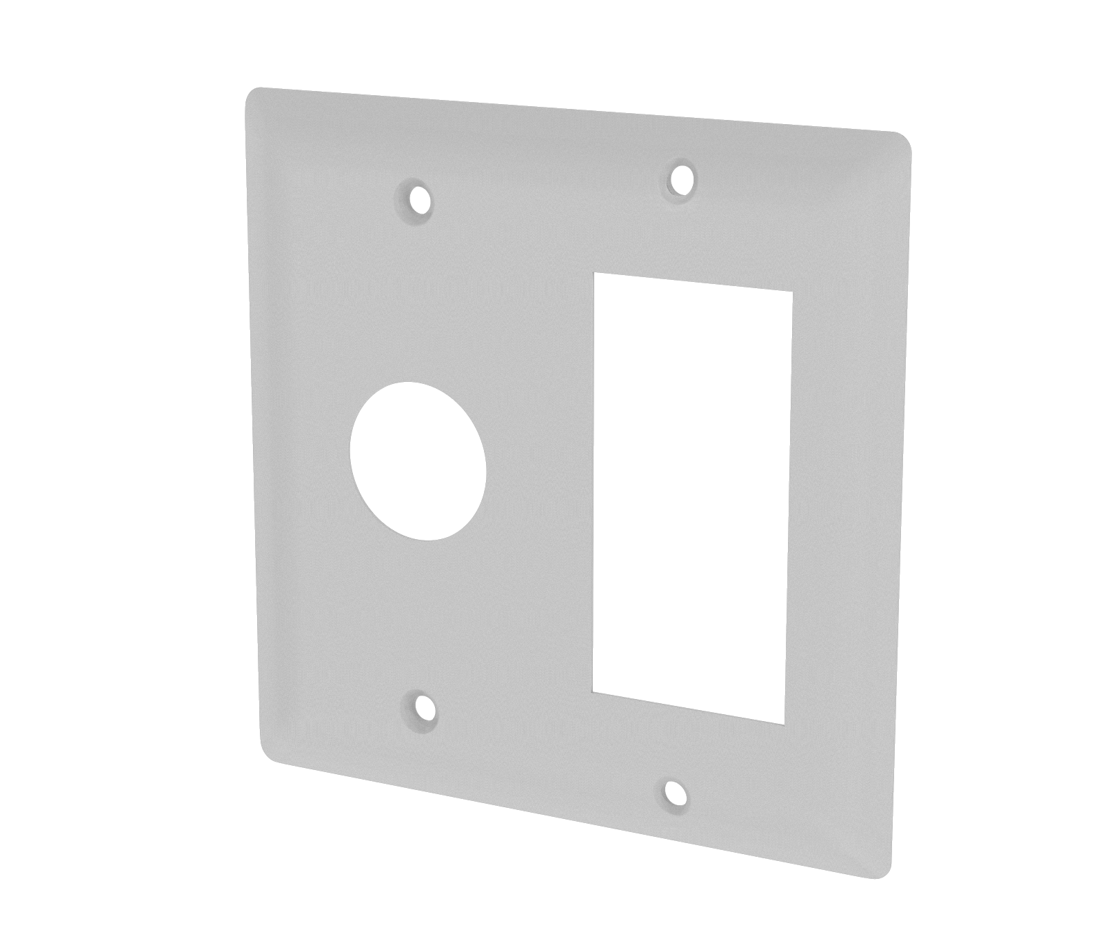 Amba Double Gang Plate