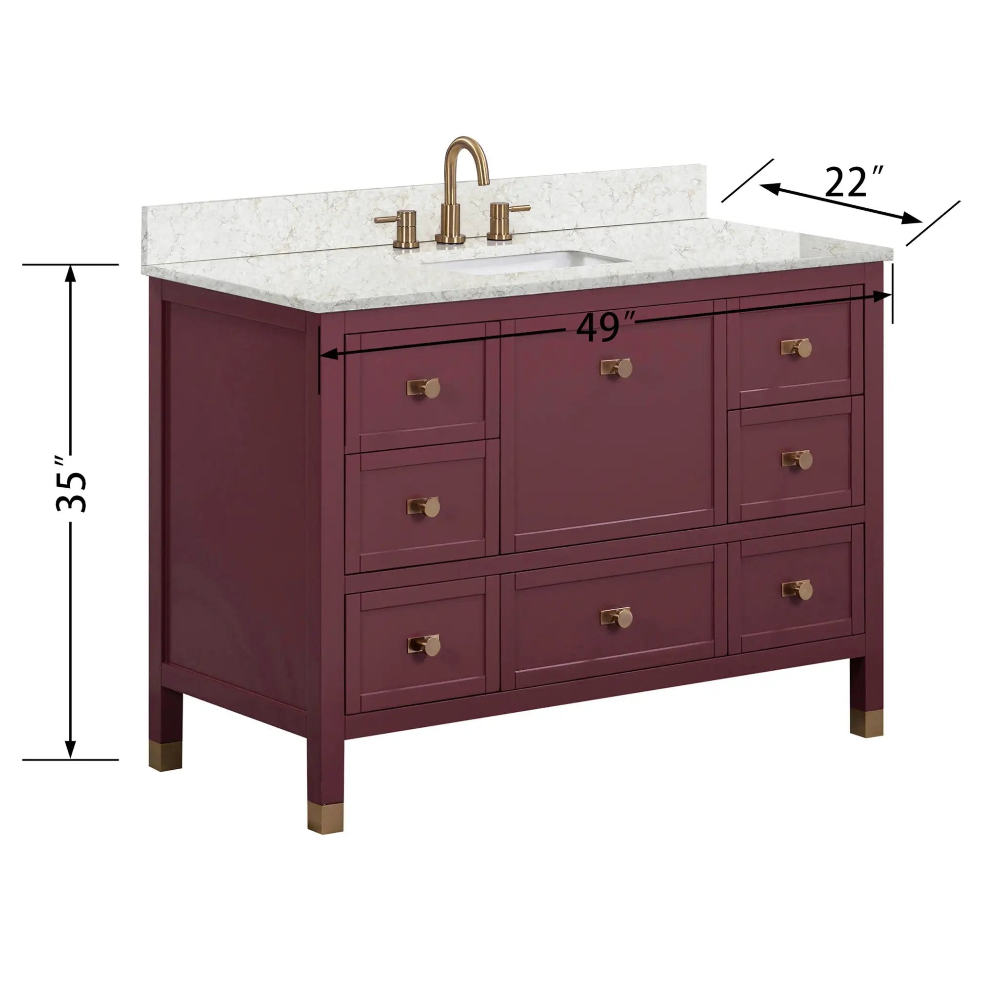dimension image vanity set