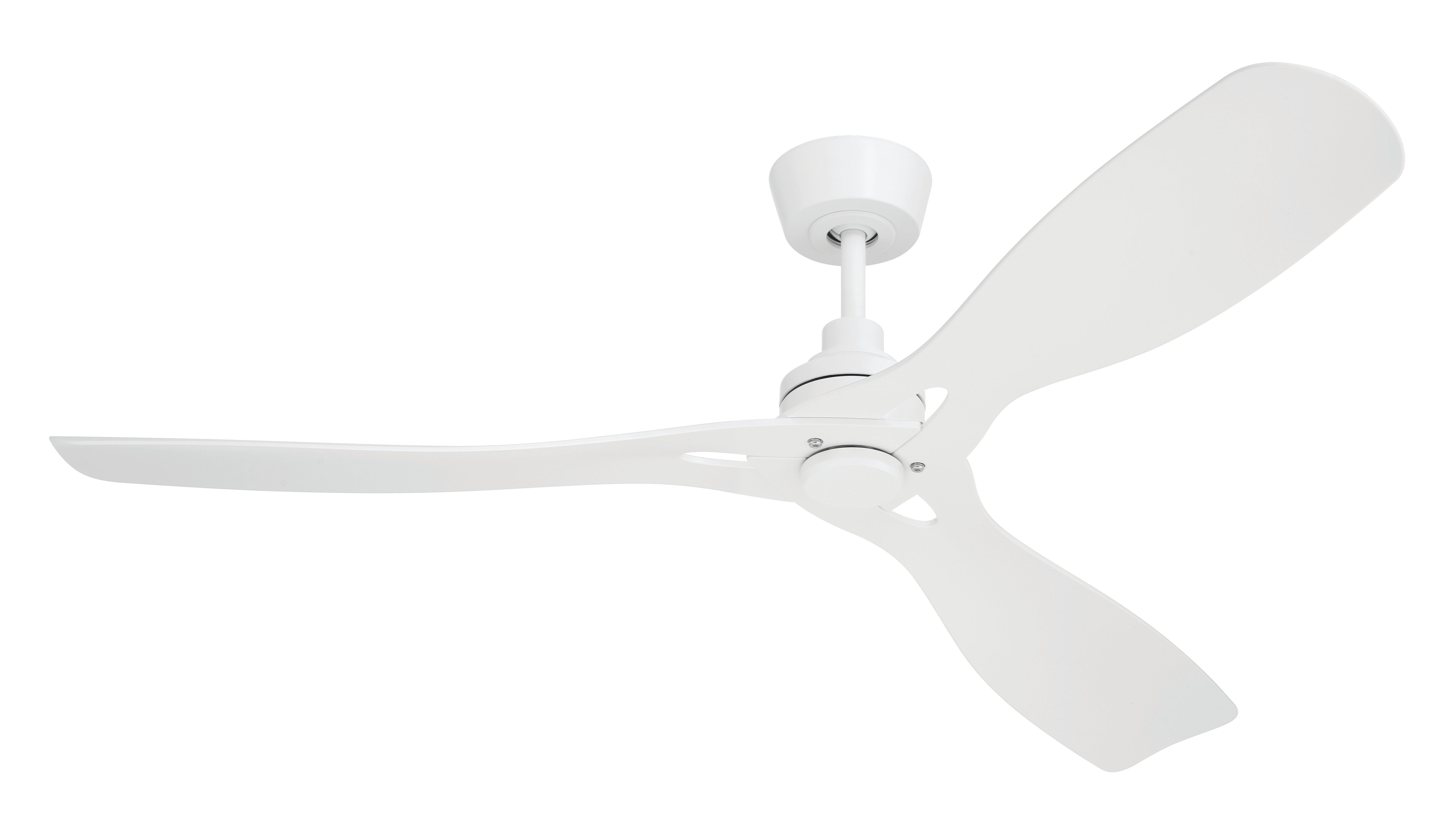 white ceiling fans