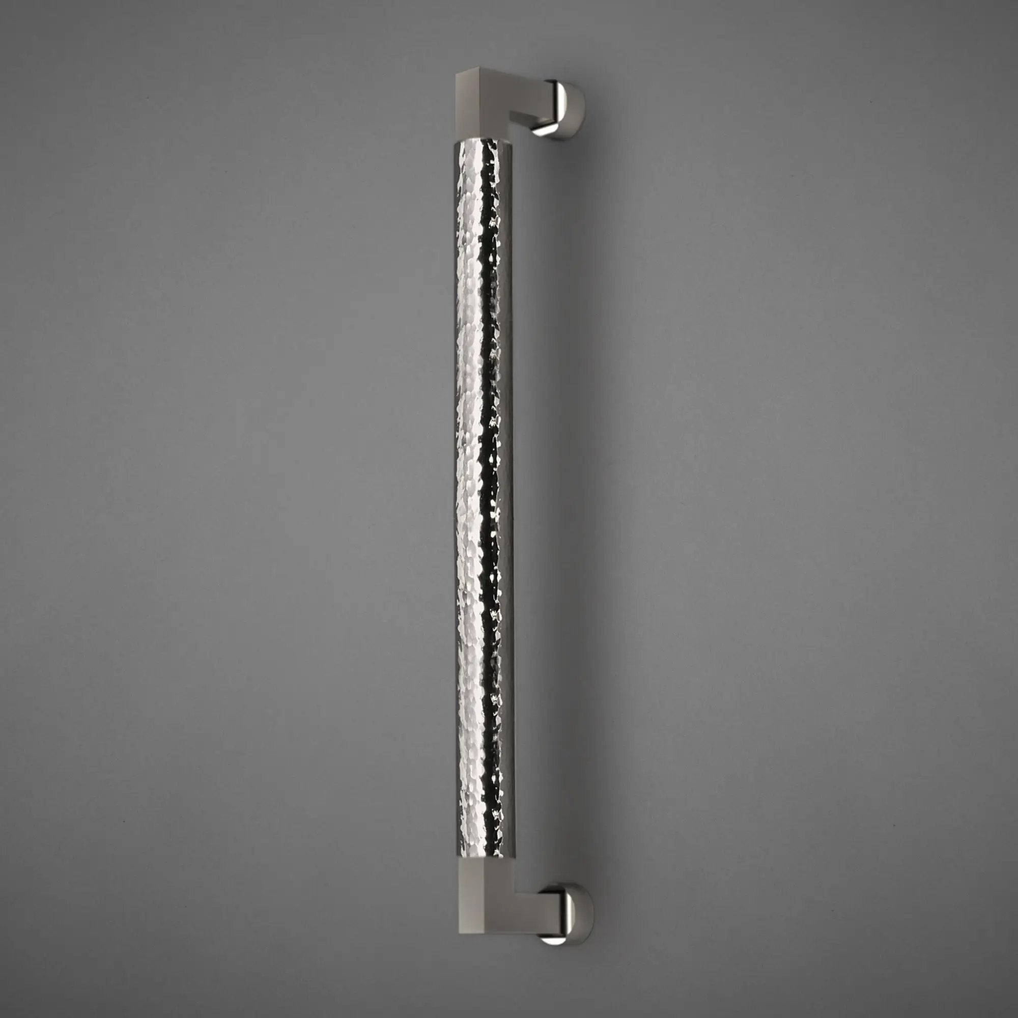 polished nickel appliance pull