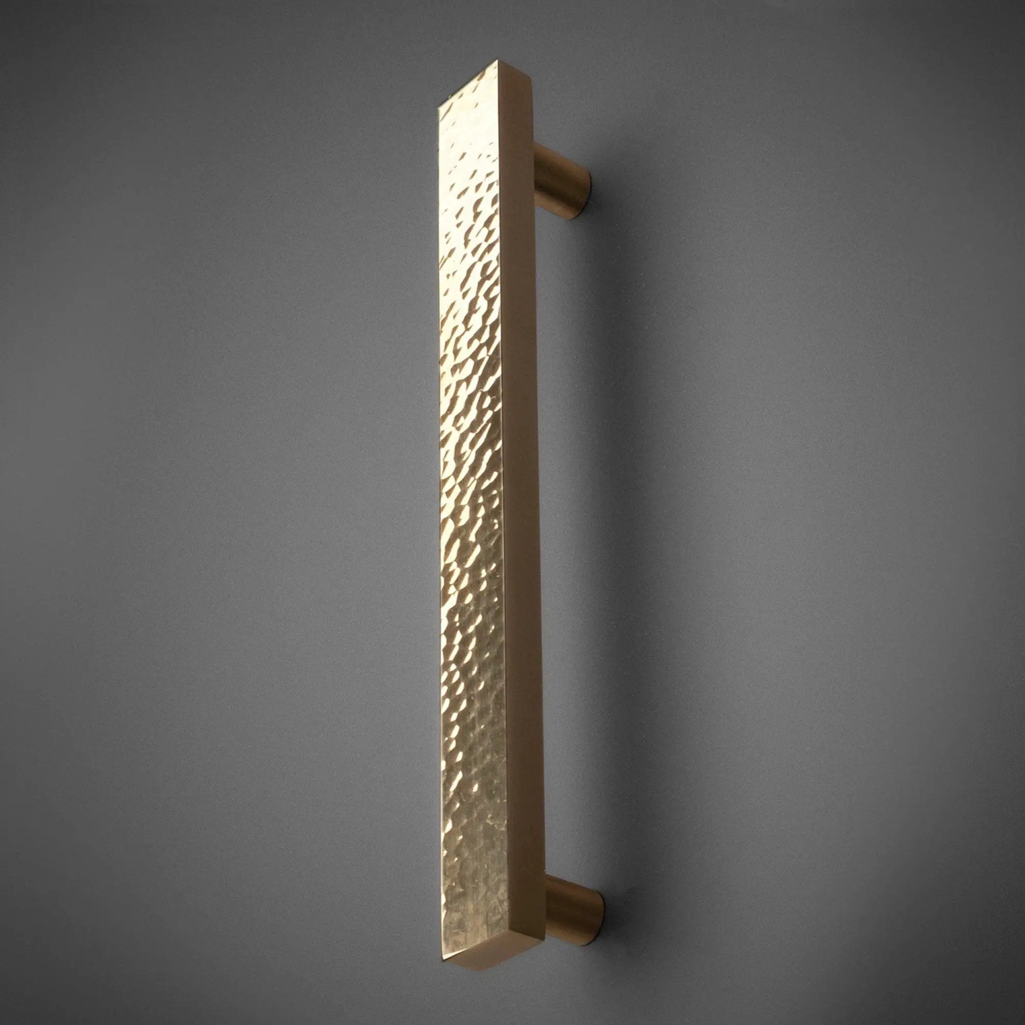 unlacquered brass appliance pull