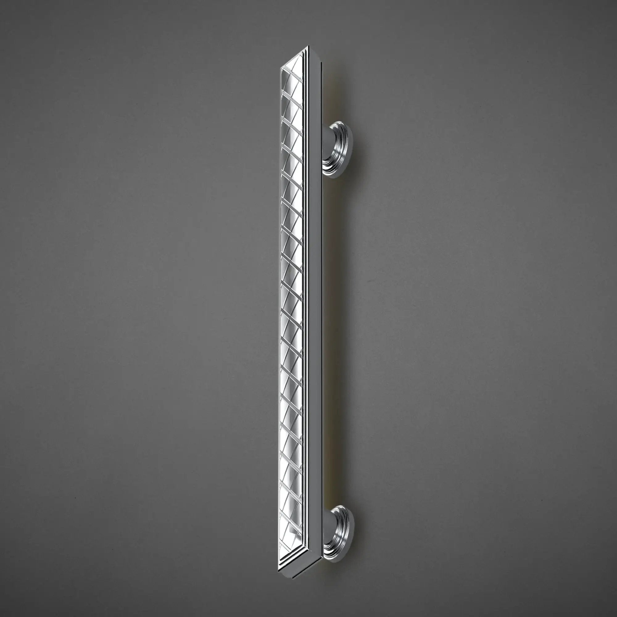 polished chrome appliance pull