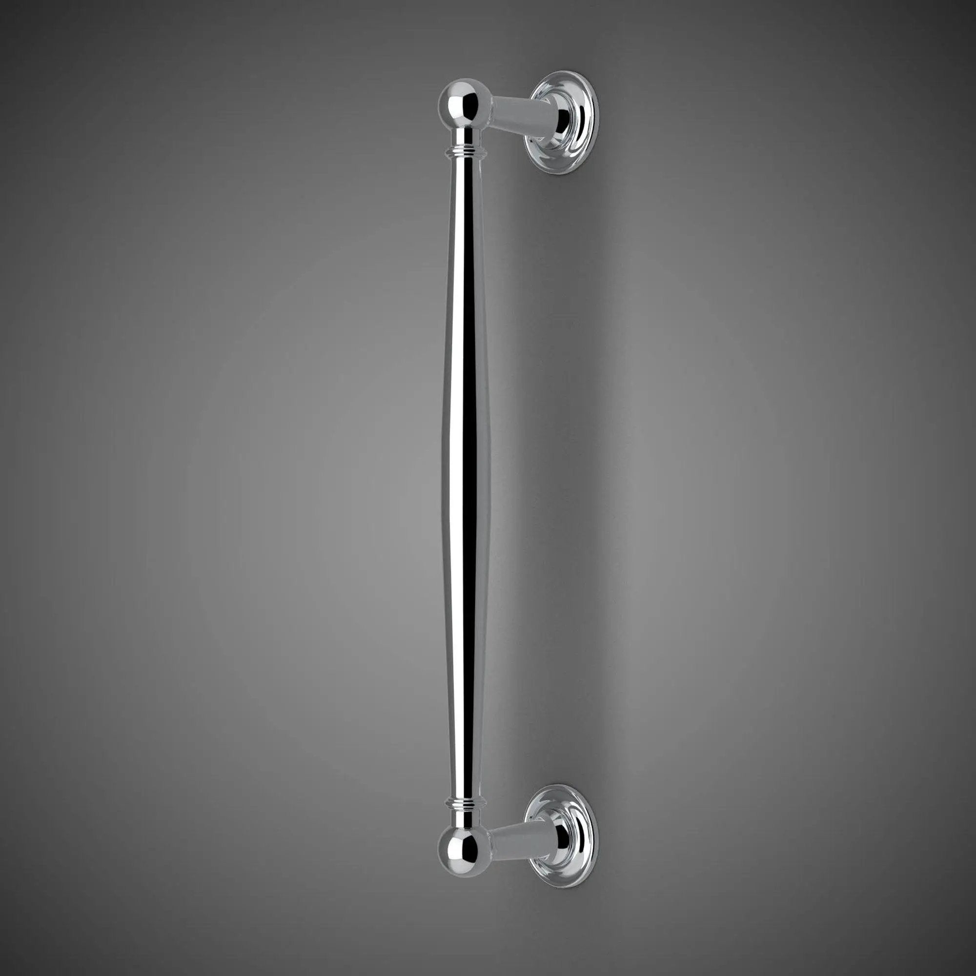 polished chrome appliance pull