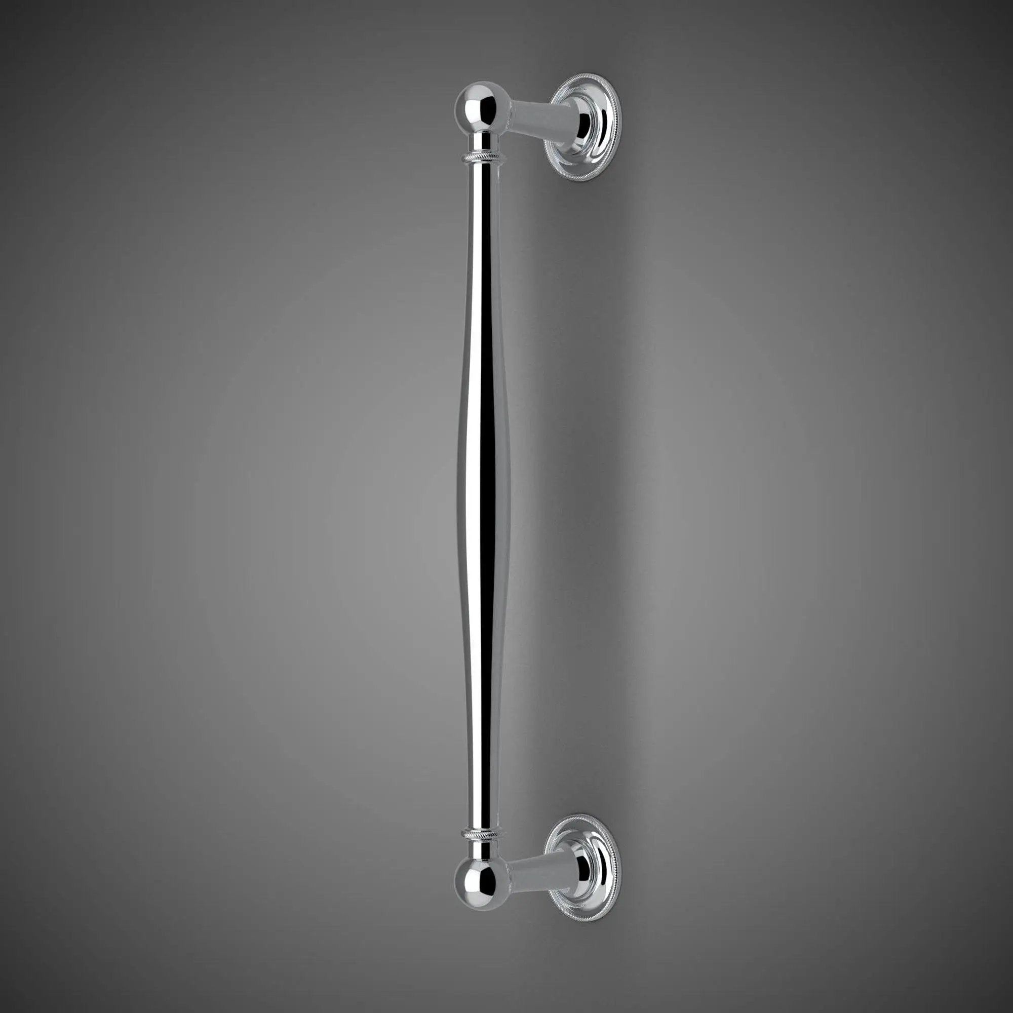 polished chrome appliance pull