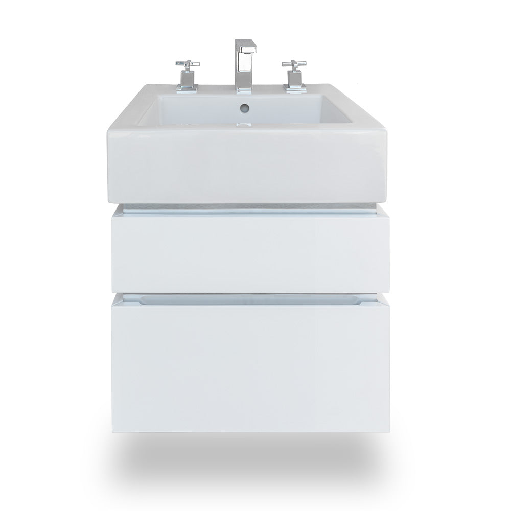 Lacava Aquagrande 17" Wall-Mount Under-Counter Vanity