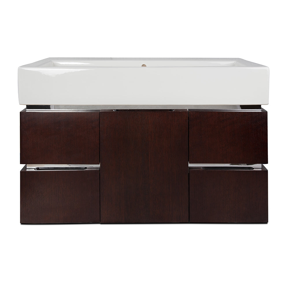 african mahogany vanity