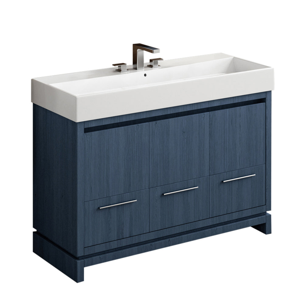 horizon blue  vanity