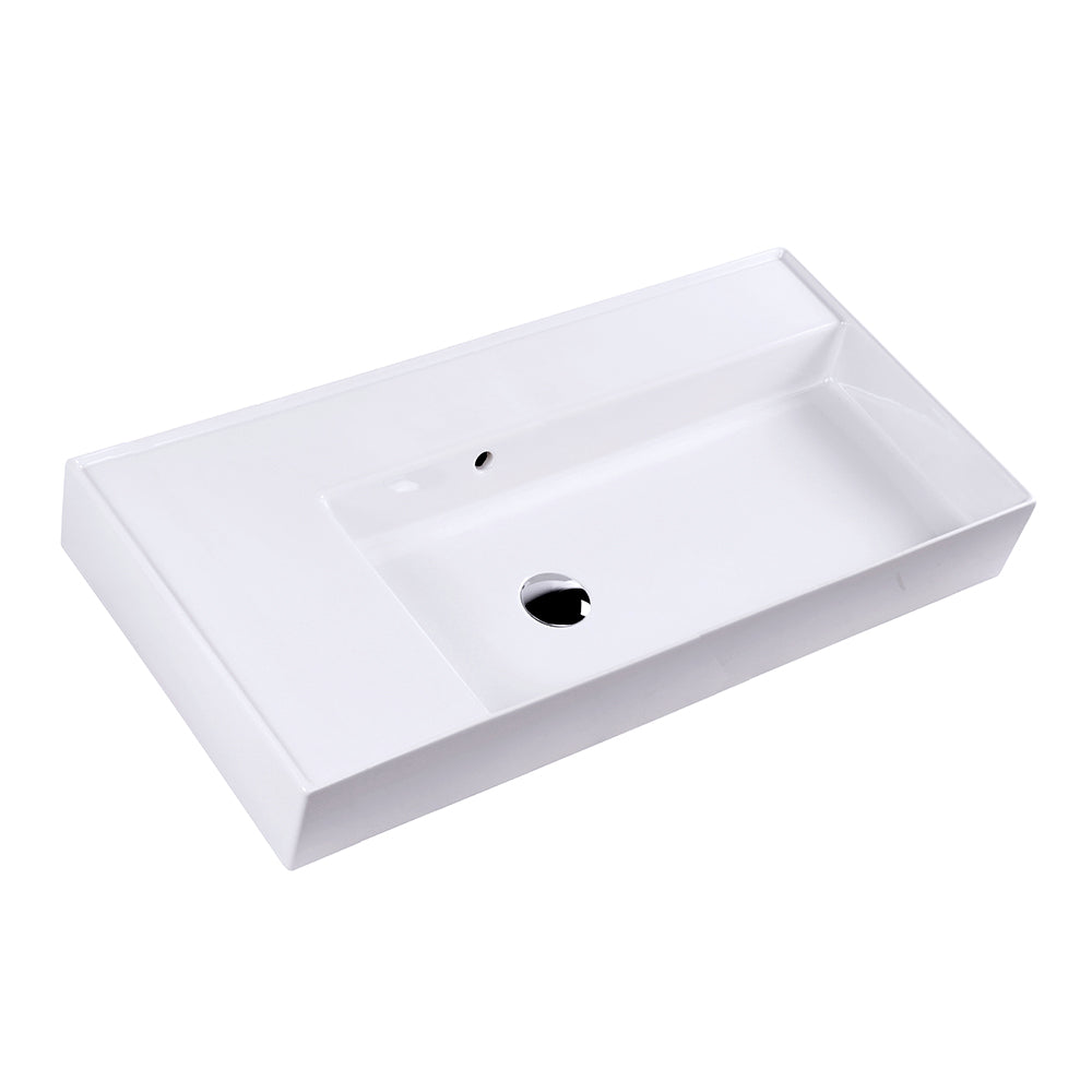 white sink