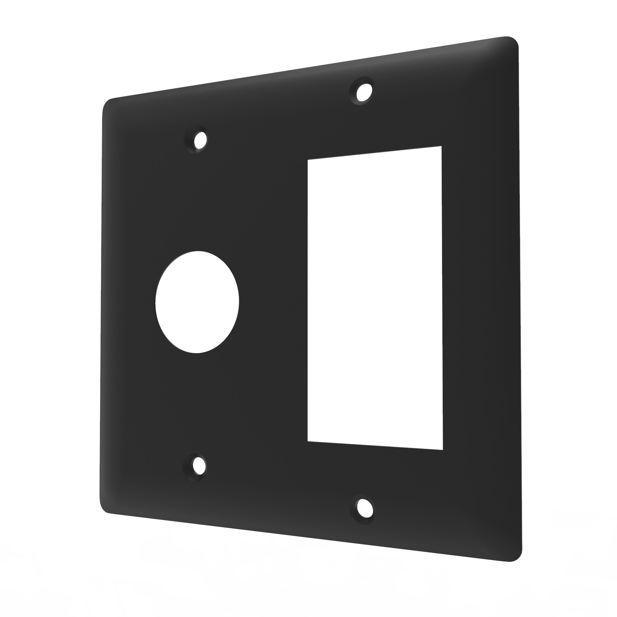 Amba Double Gang Plate