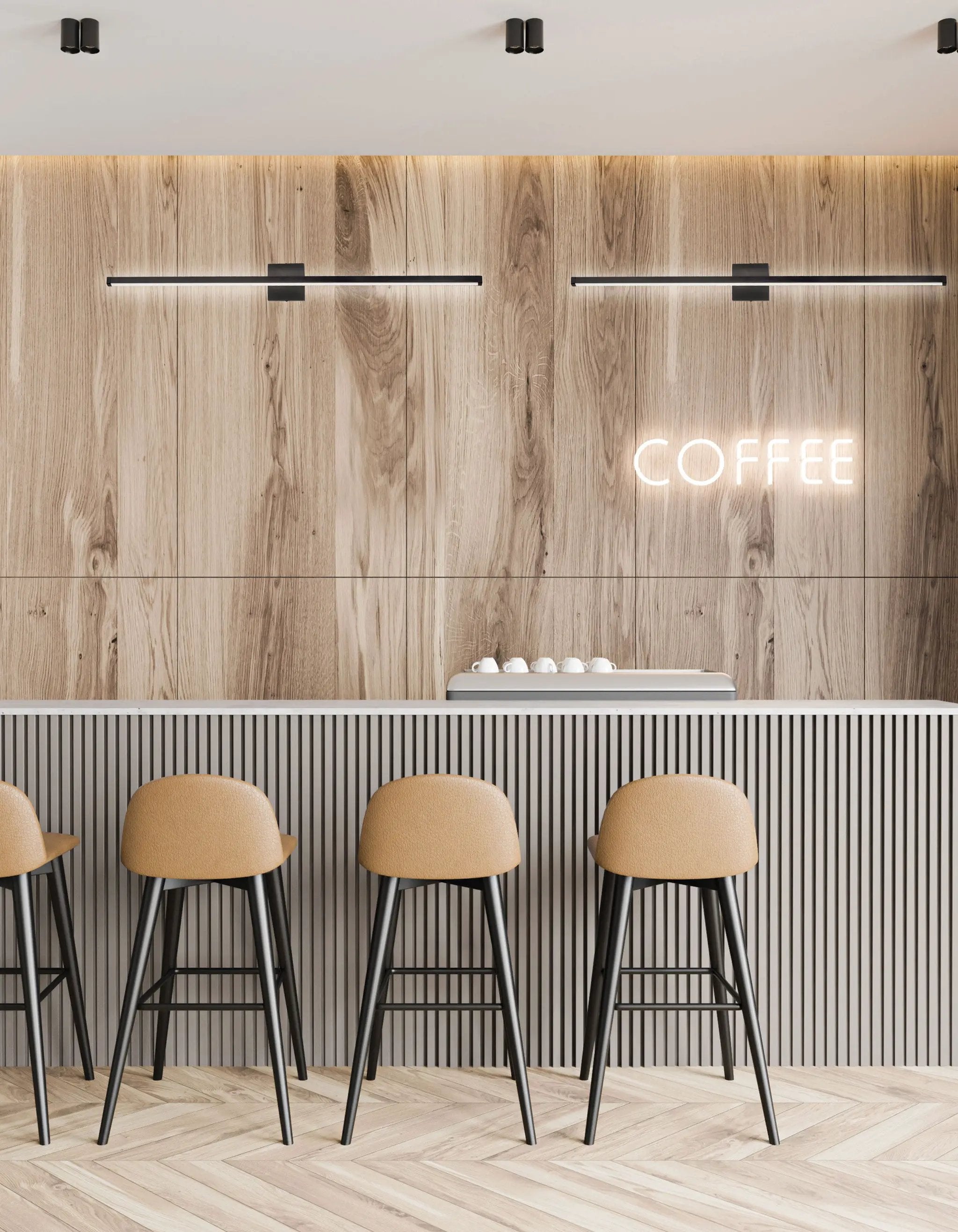 matte black wall mount